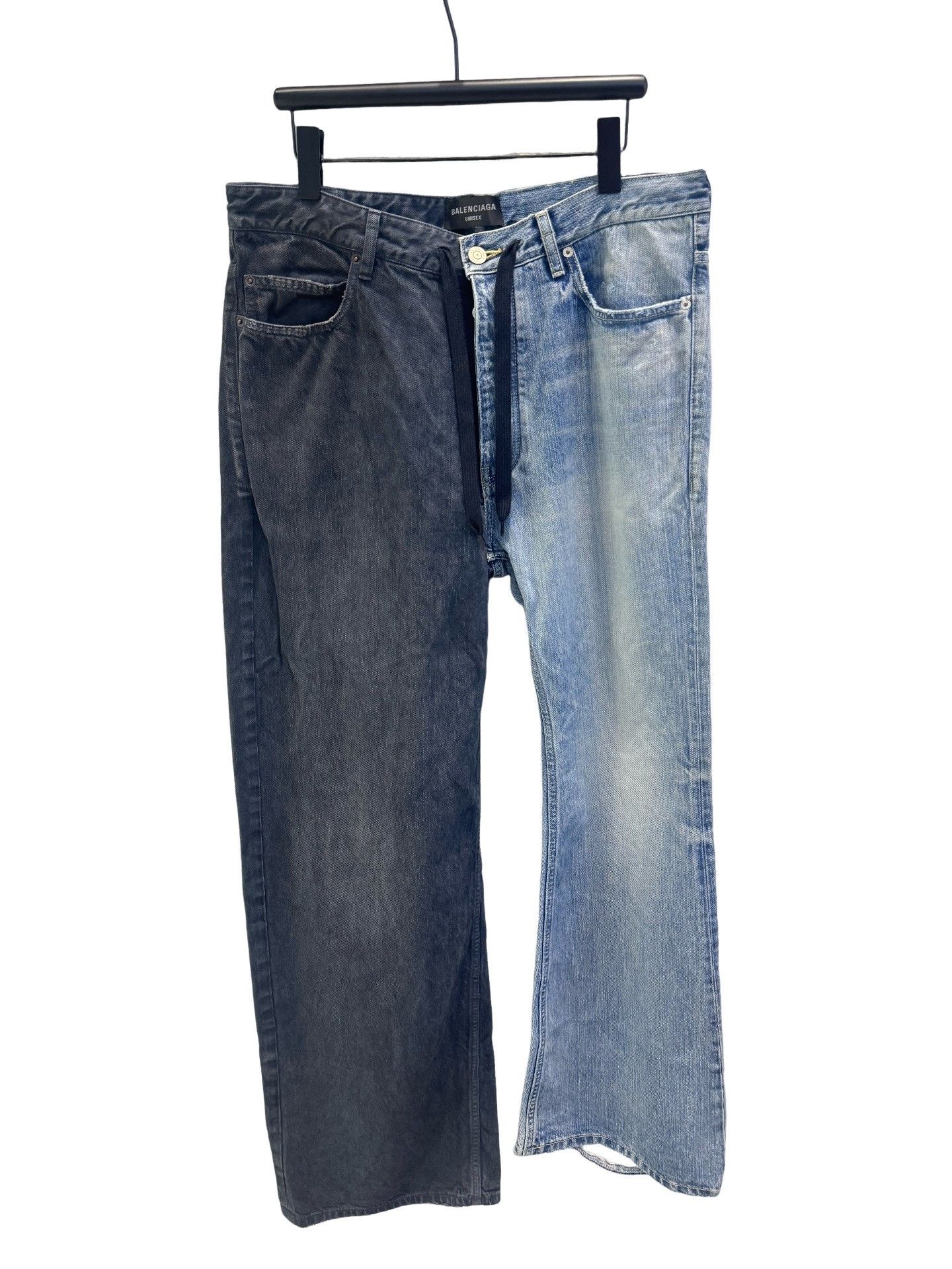 Balenciaga Balenciaga Paneled Denim Jeans Size S Size US 30 / EU 46 - 1 Thumbnail