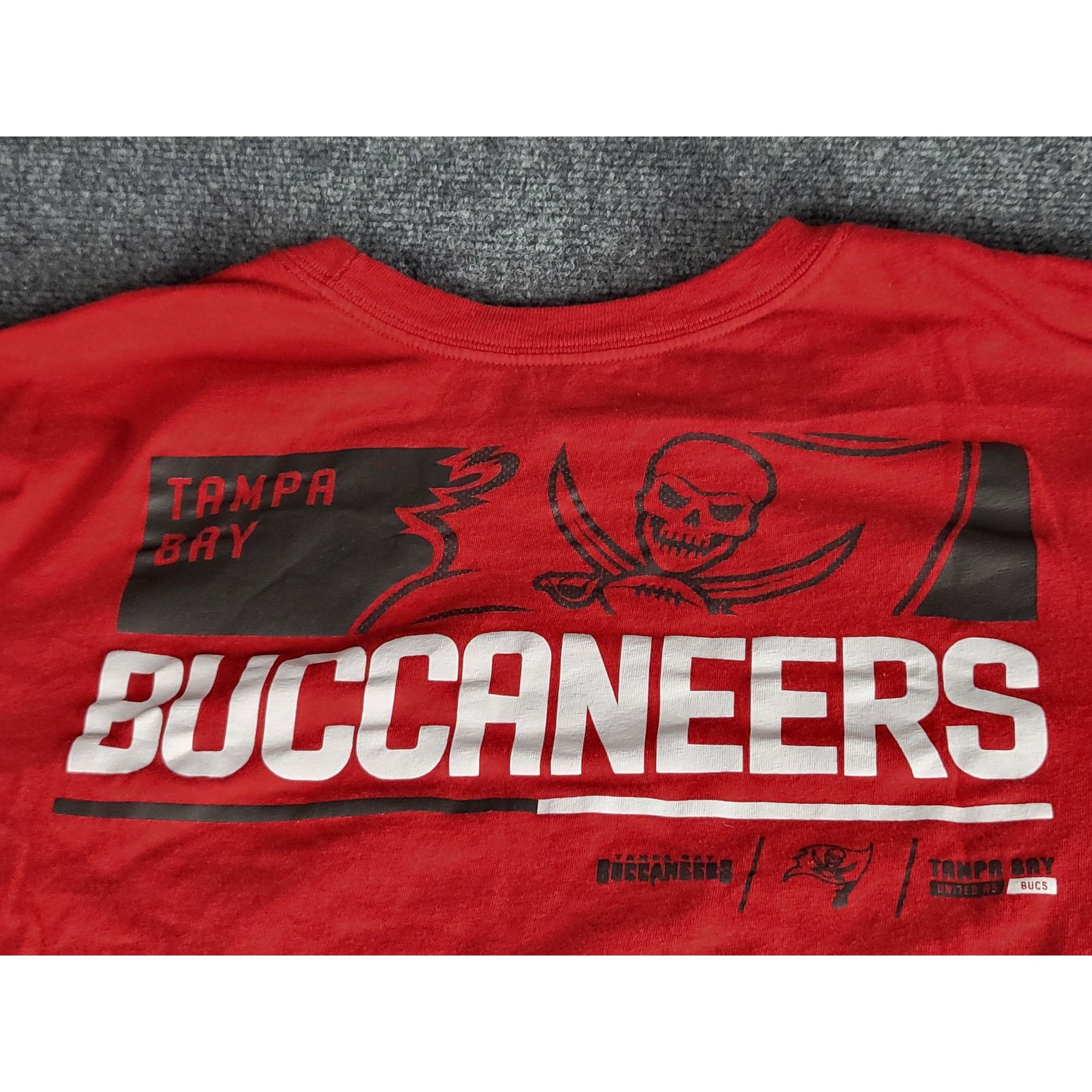 NFL Tampa Bay Buccaneers The Nike Tee Shirt Men Sz L Red Double Size US L / EU 52-54 / 3 - 9 Thumbnail