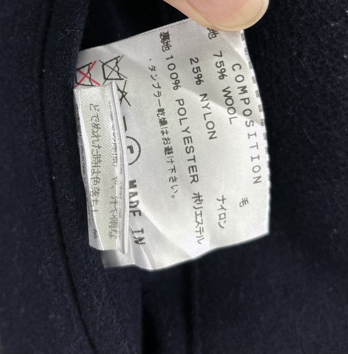Katharine Hamnett London Vintage Katharine Hamnett London Zip Up Wool Jacket Size M / US 6-8 / IT 42-44 - 9 Thumbnail