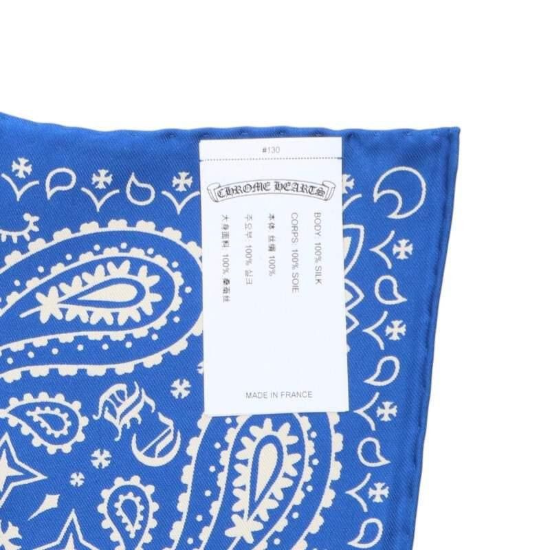 Chrome Hearts Chrome Hearts Bandana Silk Scarf Size ONE SIZE - 3 Thumbnail