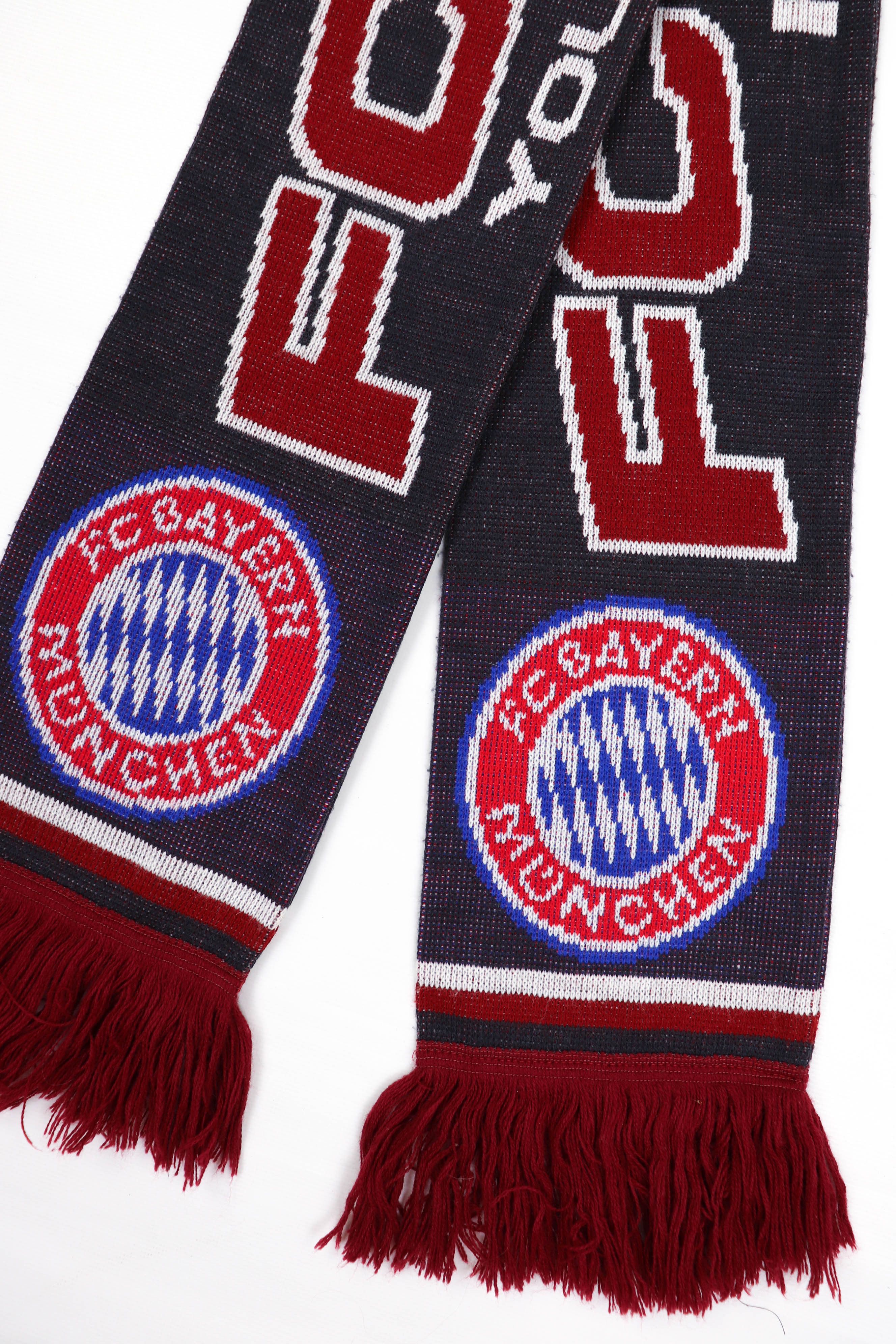 Vintage Vintage FC Bayern Forever No.1 Soccer Football Scarf Size ONE SIZE - 5 Thumbnail