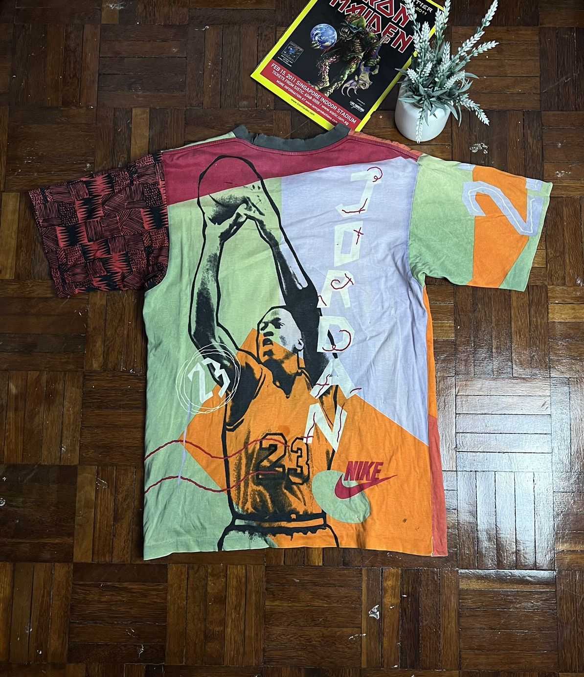 image of Stealvintage Distressed Nike X Jordan, Men's (Size Small)