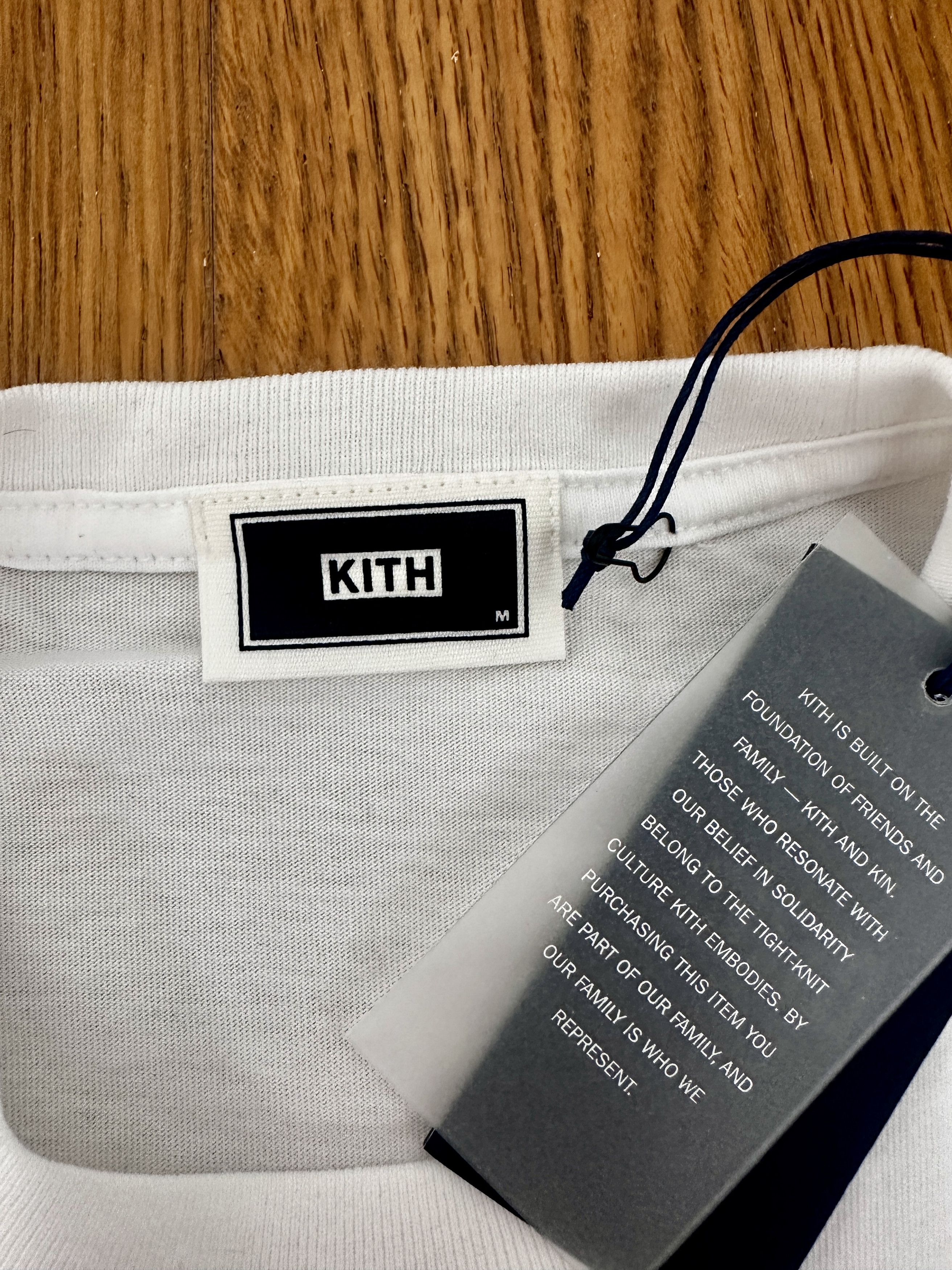Kith EXCLUSIVE Kith Paris Logo Tee in White from Paris Size US M / EU 48-50 / 2 - 3 Thumbnail