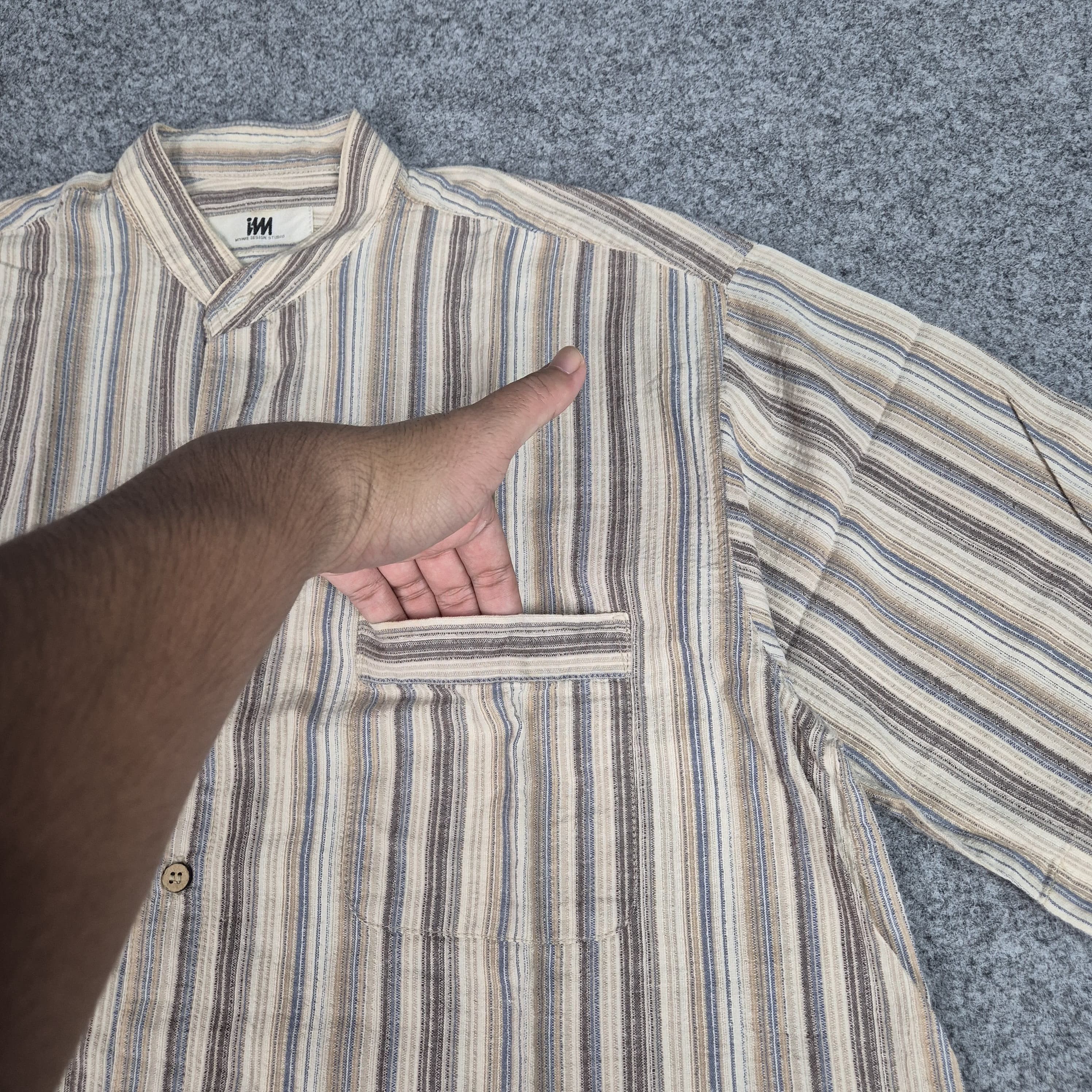 Issey Miyake Vintage issey miyake shanghai shirts Size US L / EU 52-54 / 3 - 2 Thumbnail