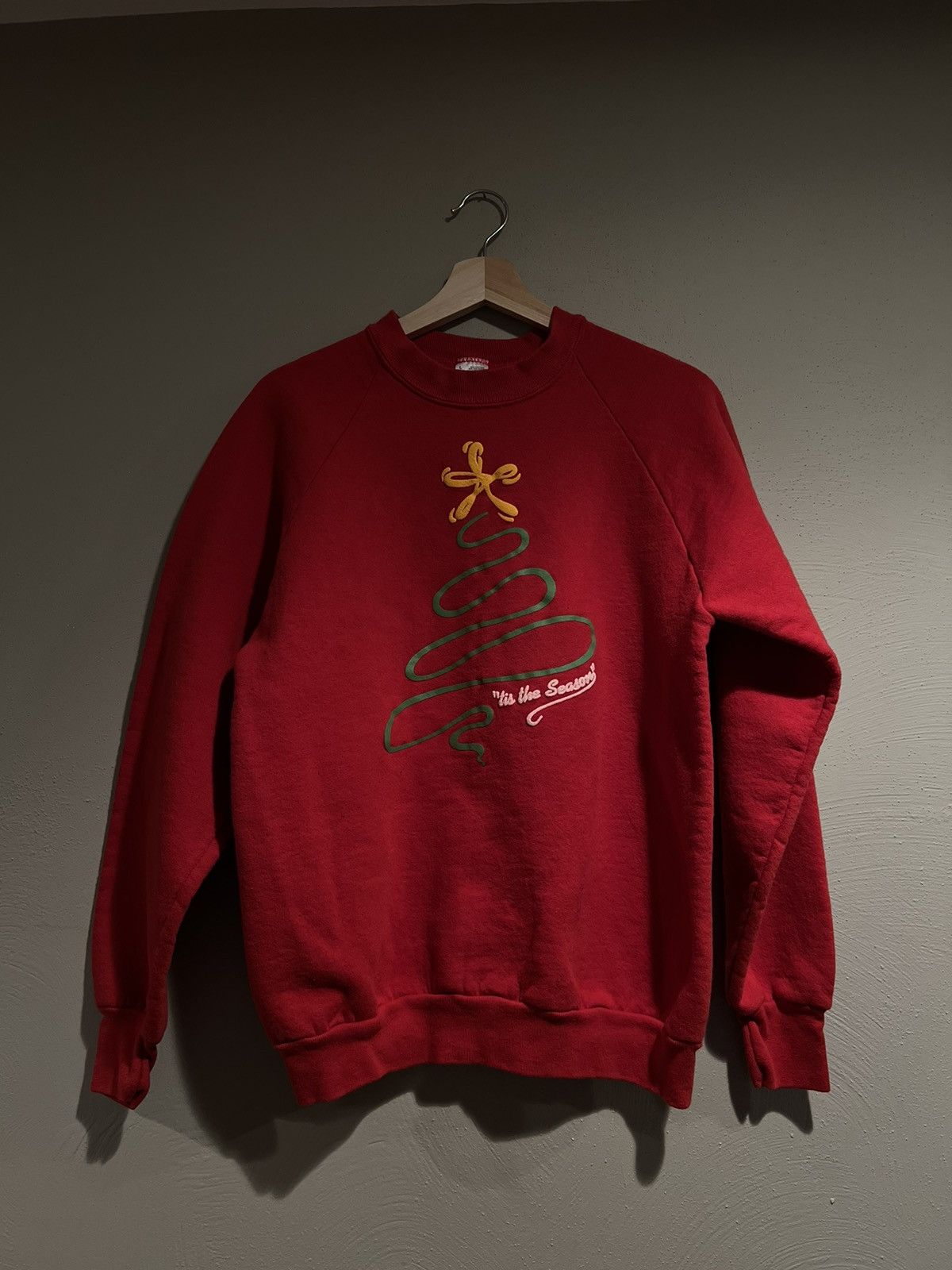 Fruit Of The Loom ‘Tis the Season’ Vintage Crewneck Size US L / EU 52-54 / 3 - 1 Thumbnail