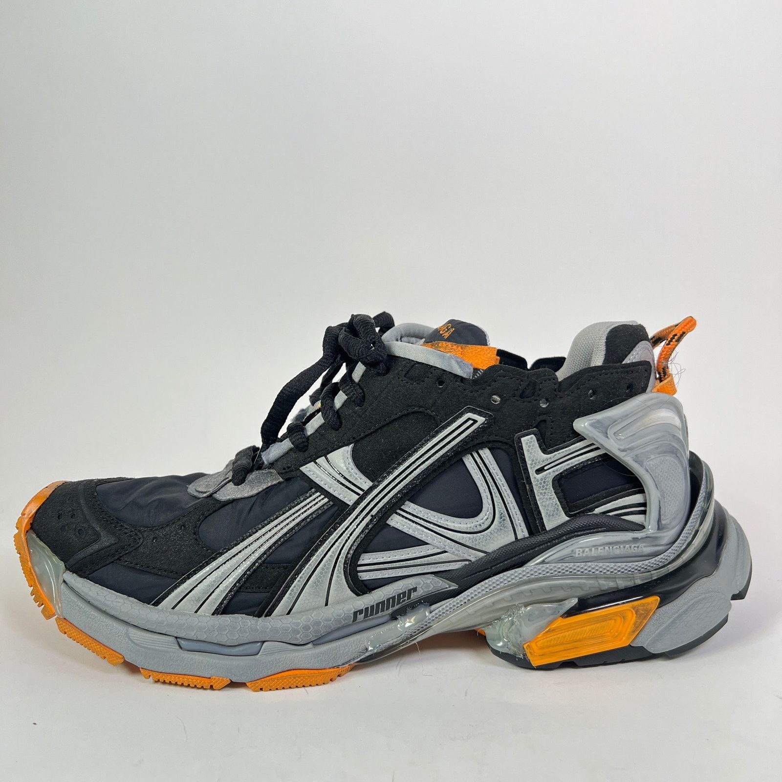 Balenciaga Balenciaga Nylon Runner Low-Top Sneakers Size US 11 / EU 44 - 3 Thumbnail