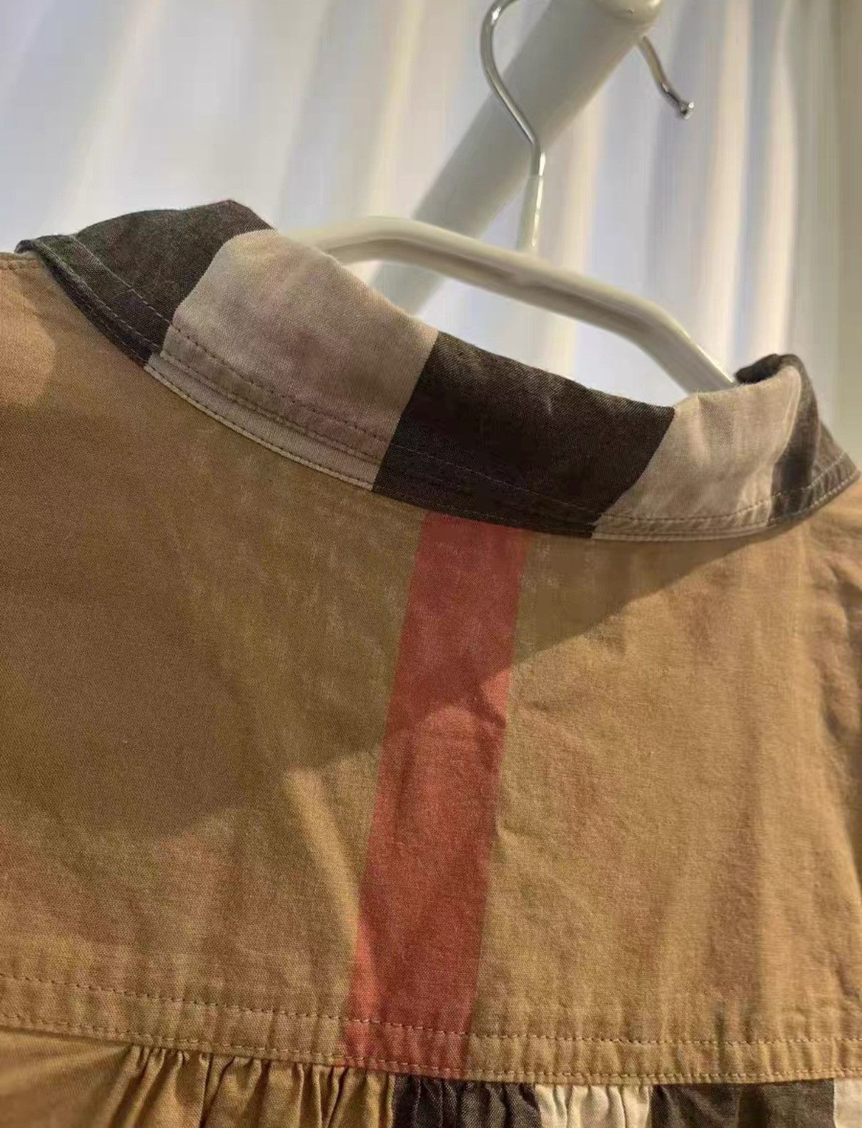 Burberry Burberry women's classic check tie-strap midi slip dress J38 Size XS / US 0-2 / IT 36-38 - 6 Thumbnail