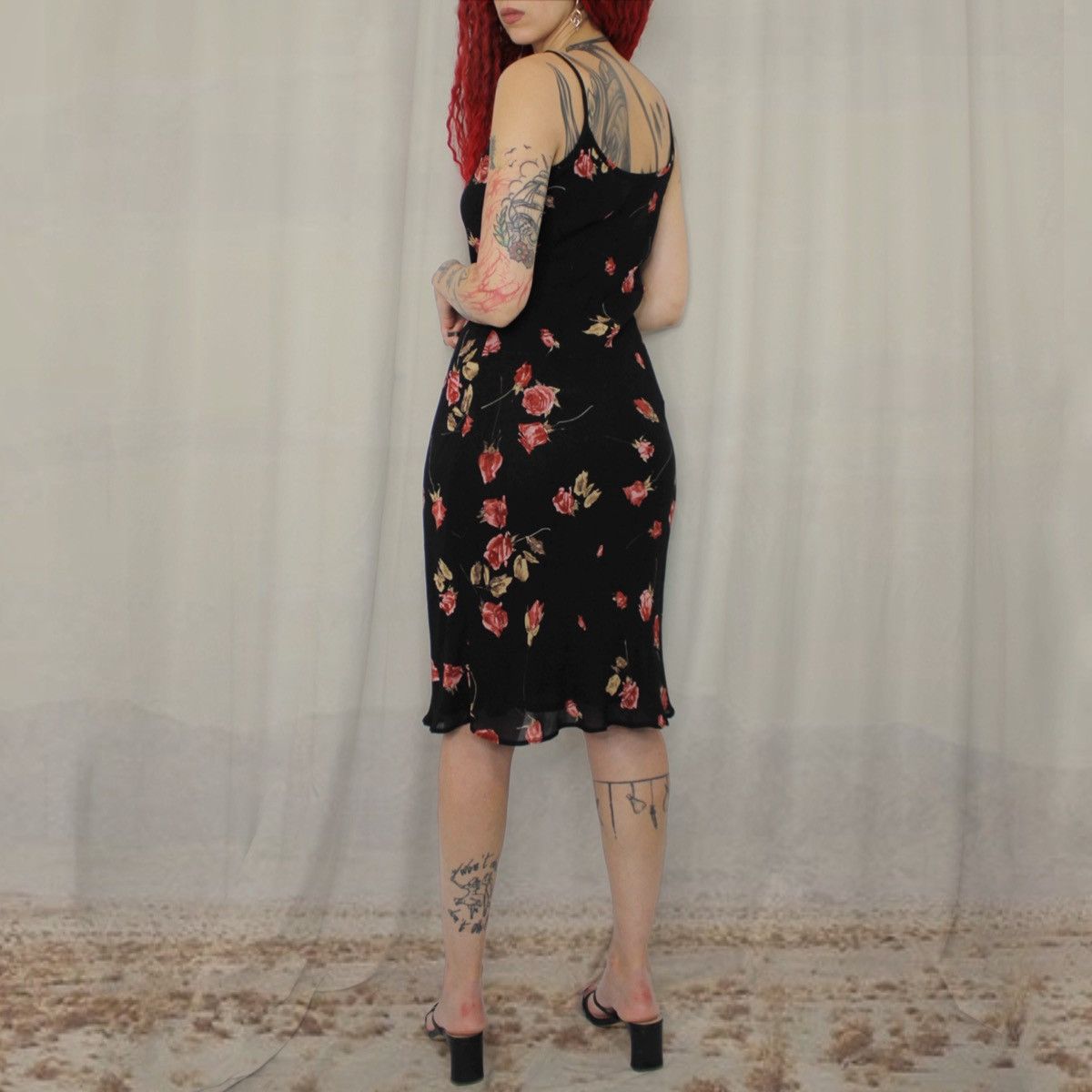 Other 🌹ROSES MIDI DRESS🌹 Size S / US 4 / IT 40 - 3 Thumbnail