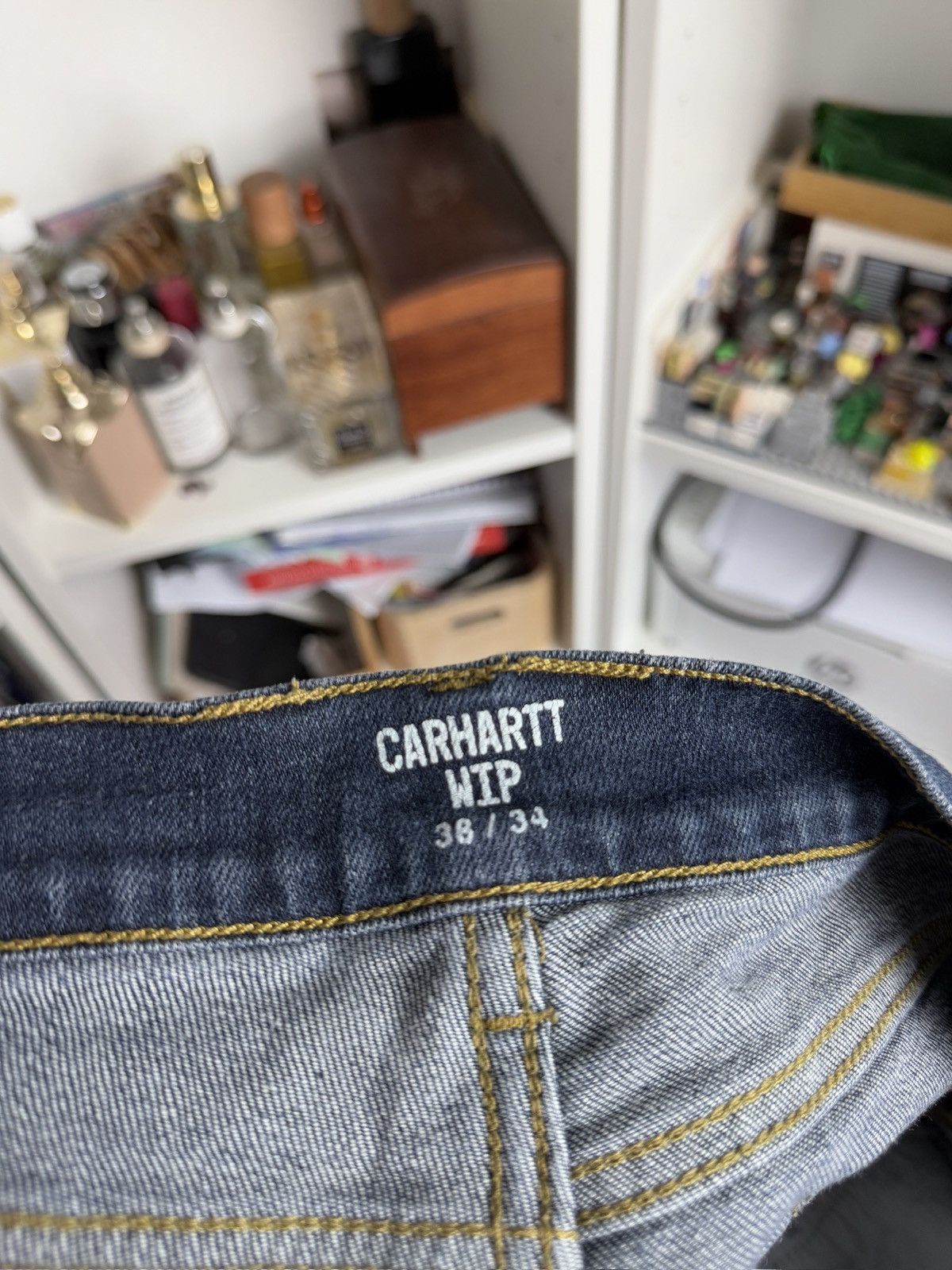 Carhartt × Carhartt Wip Carhartt Rebellion denim jeans pants 36x34 skate streetwear Size US 36 / EU 52 - 5 Thumbnail