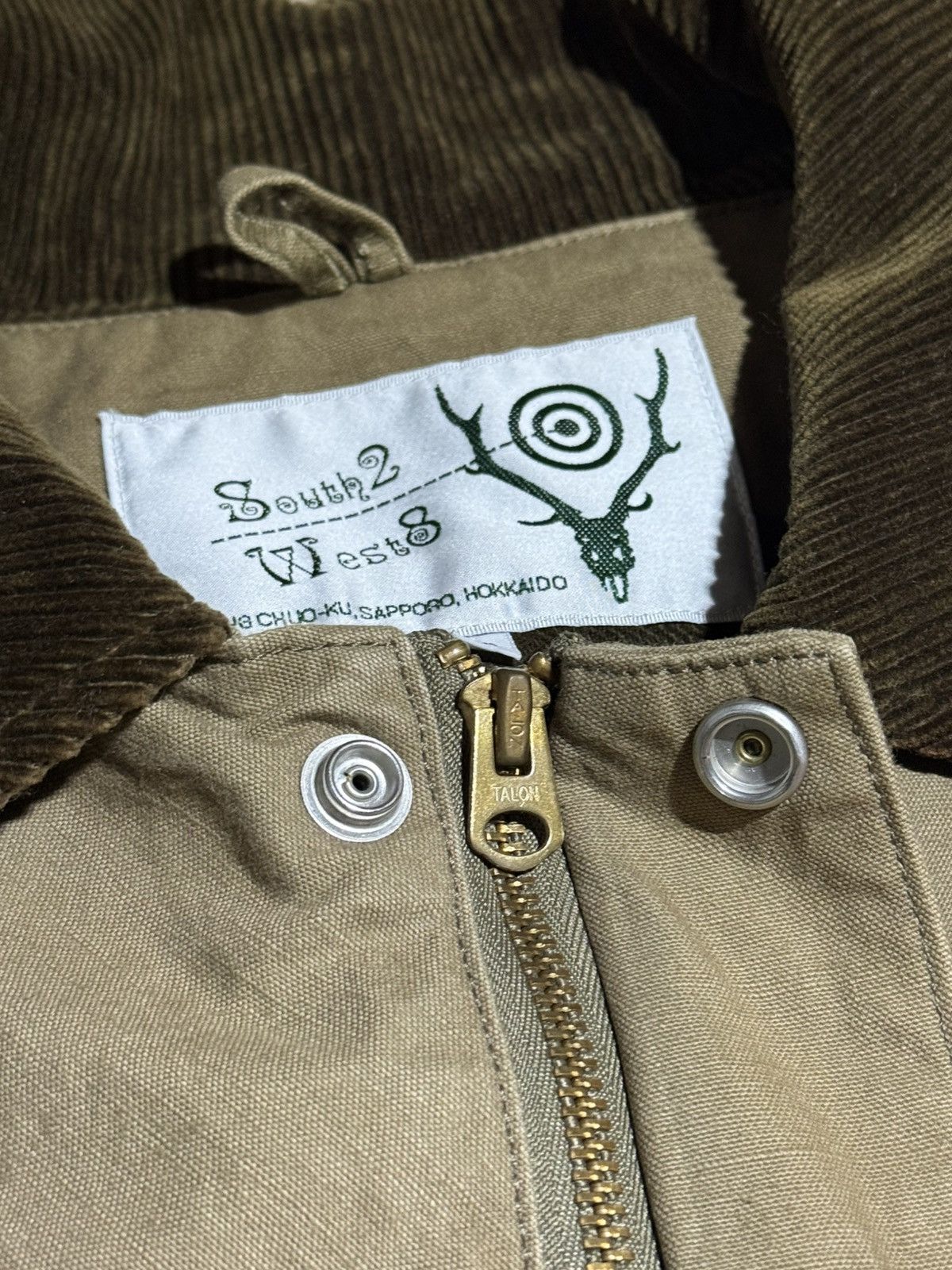 South2 West8 Cropped Hidden Pocket Jacket Size US L / EU 52-54 / 3 - 5 Thumbnail