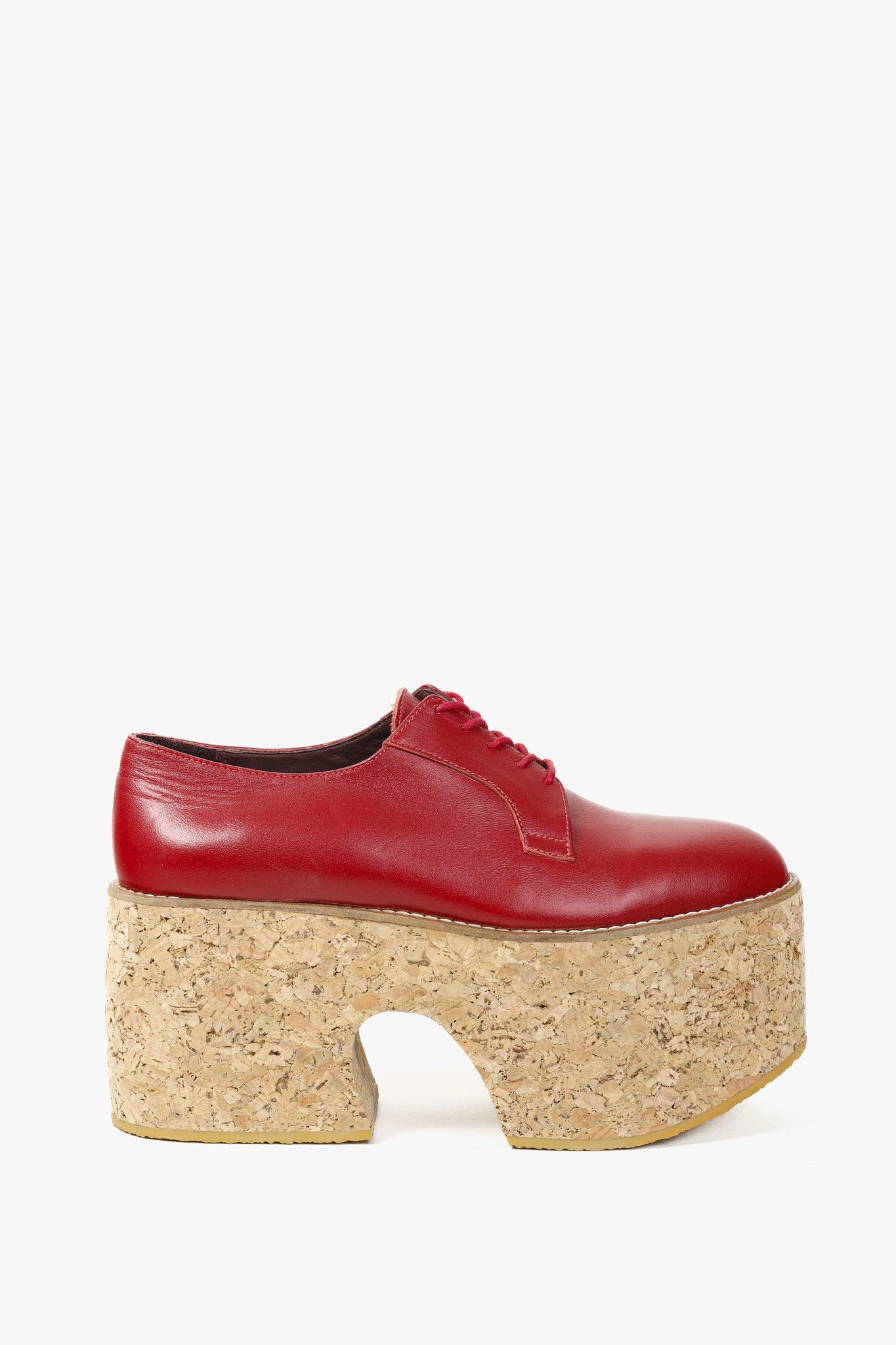 Charles Jeffrey LOVERBOY Charles Jeffrey Loverboy X Roker Cork Platform Derby Shoe Size US 5.5 / IT 35.5 - 1 Thumbnail