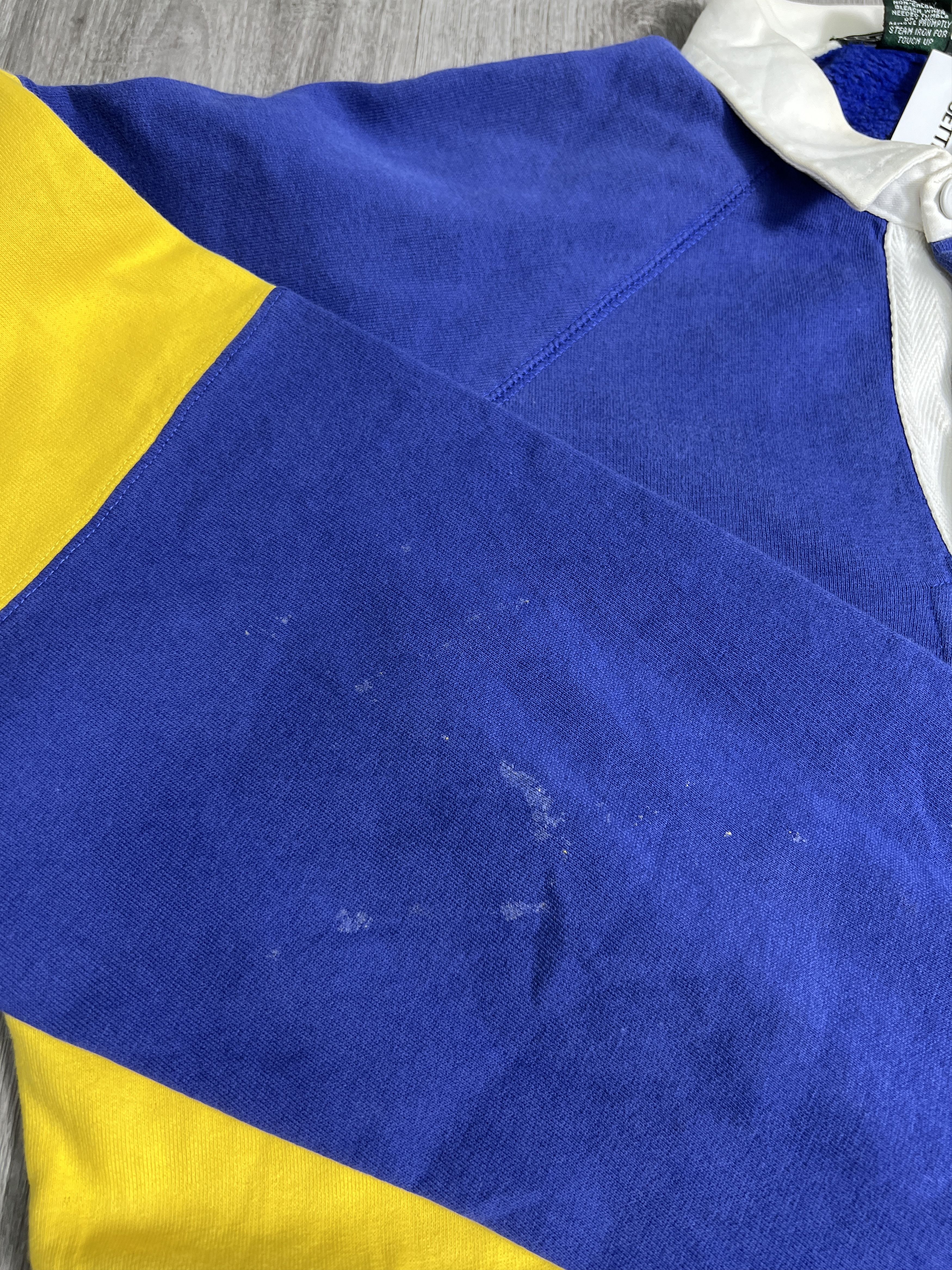 Polo Ralph Lauren VTG Polo Ralph Lauren Cookie Logo Rugby Shirt (XL) JKA320 Size US XL / EU 56 / 4 - 9 Thumbnail