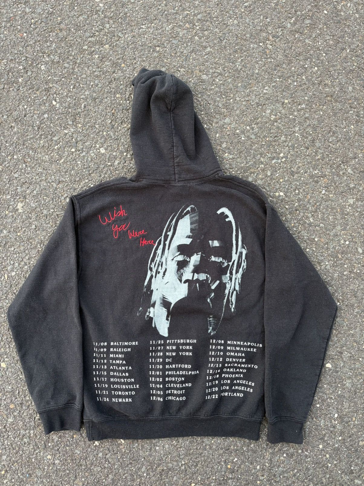 Travis Scott Travis Scott Astroworld I Wish You Were Here Tour Hoodie Size US S / EU 44-46 / 1 - 2 Thumbnail