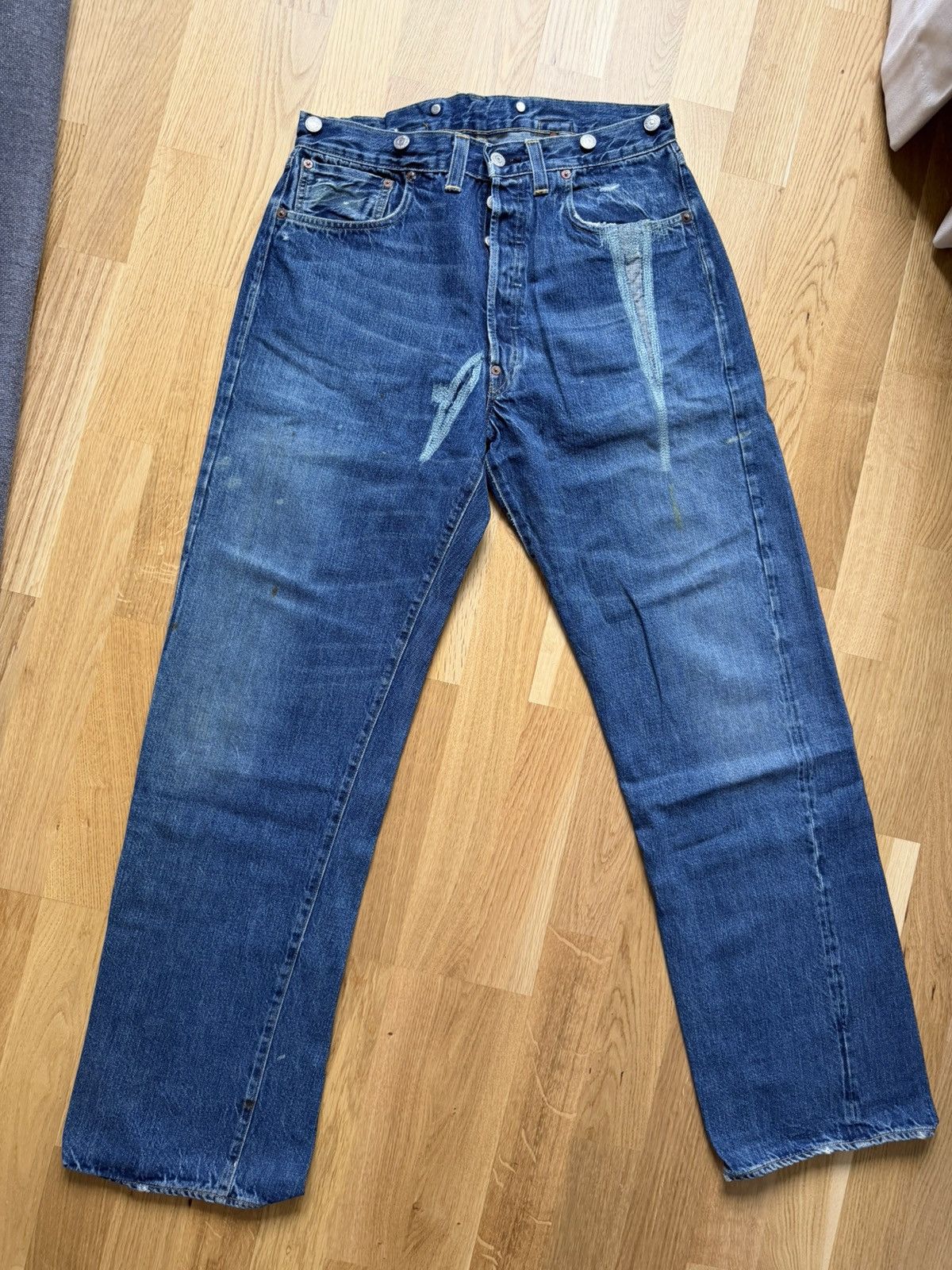 Levi's Vintage Clothing Levis Vintage LVC 501 1933 Deadstock. Size US 34 / EU 50 - 2 Thumbnail