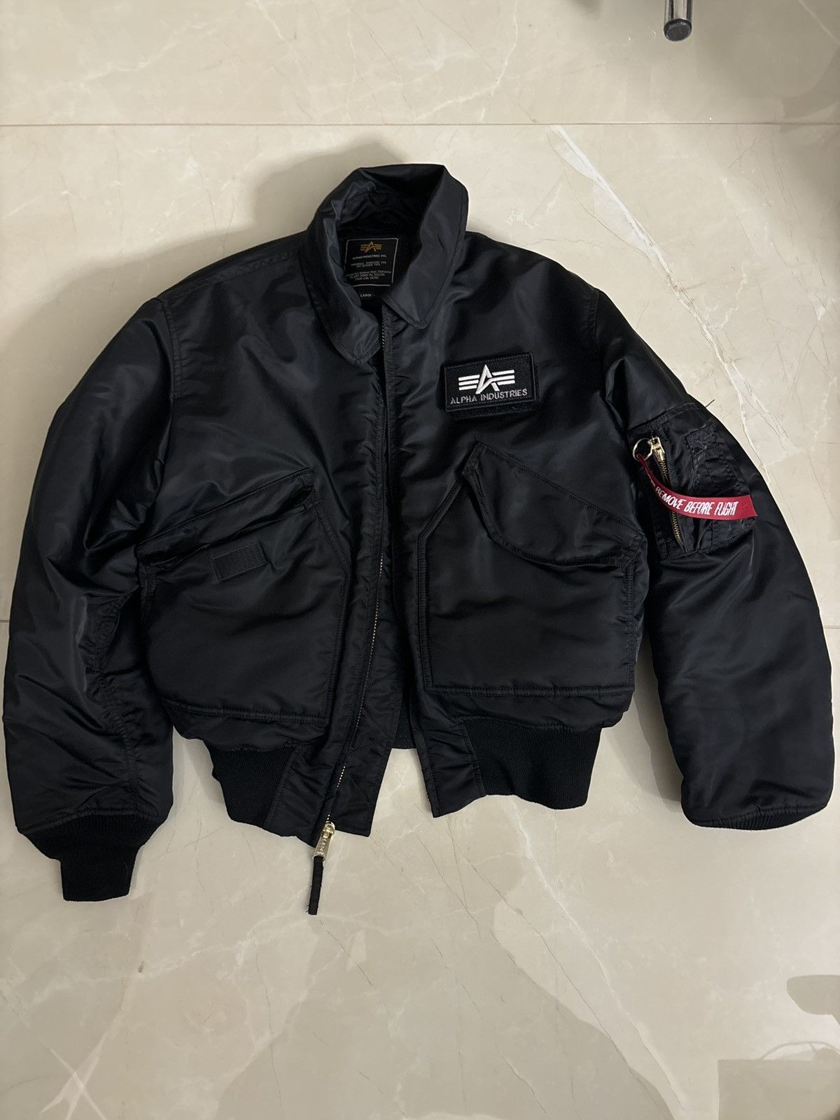 Alpha Industries cwu45 jacket Size US L / EU 52-54 / 3 - 1 Thumbnail