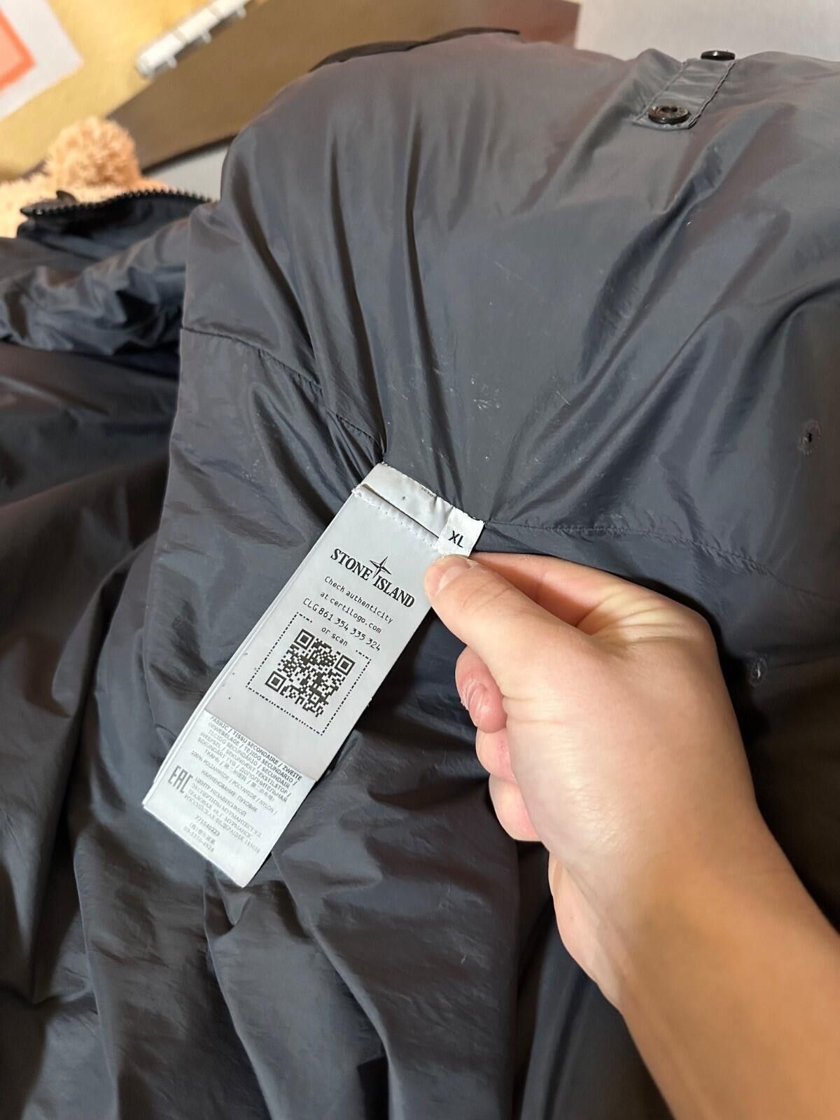 Stone Island STONE ISLAND GARMENT DYED CRINKLE REPS R-NY DOWN JACKET Size US XL / EU 56 / 4 - 10 Thumbnail