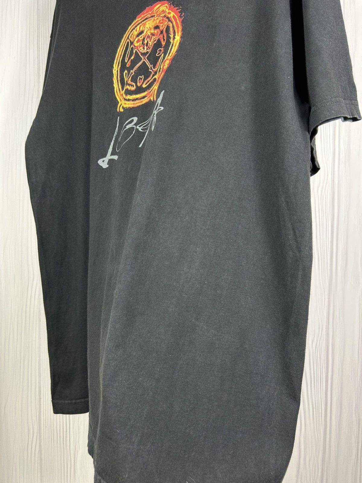 Band Tees Vintage 90s Life Of Agony LOA Band Fire T-Shirt Size L USA Size US L / EU 52-54 / 3 - 8 Thumbnail