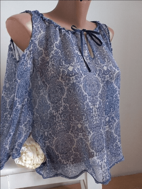 Cop Copine Cop Copine Silk Blouse sz S Size S / US 4 / IT 40 - 5 Thumbnail