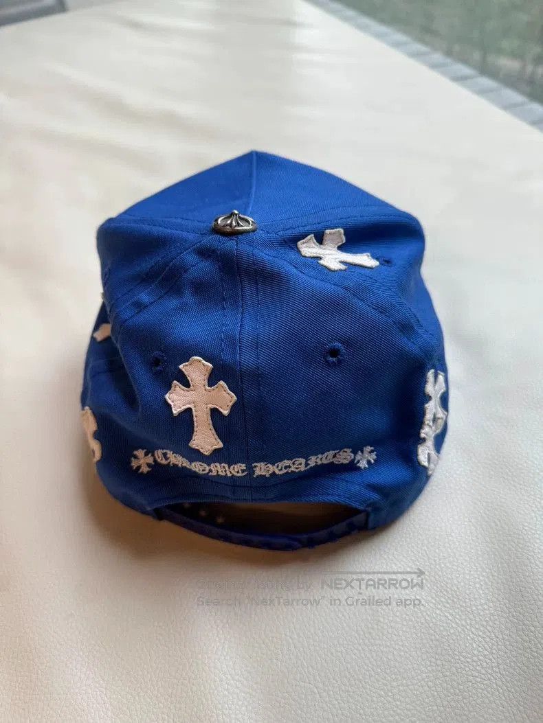 Chrome Hearts Chrome Hearts Blue Baseball Cap with White Logo. Size ONE SIZE - 2 Thumbnail