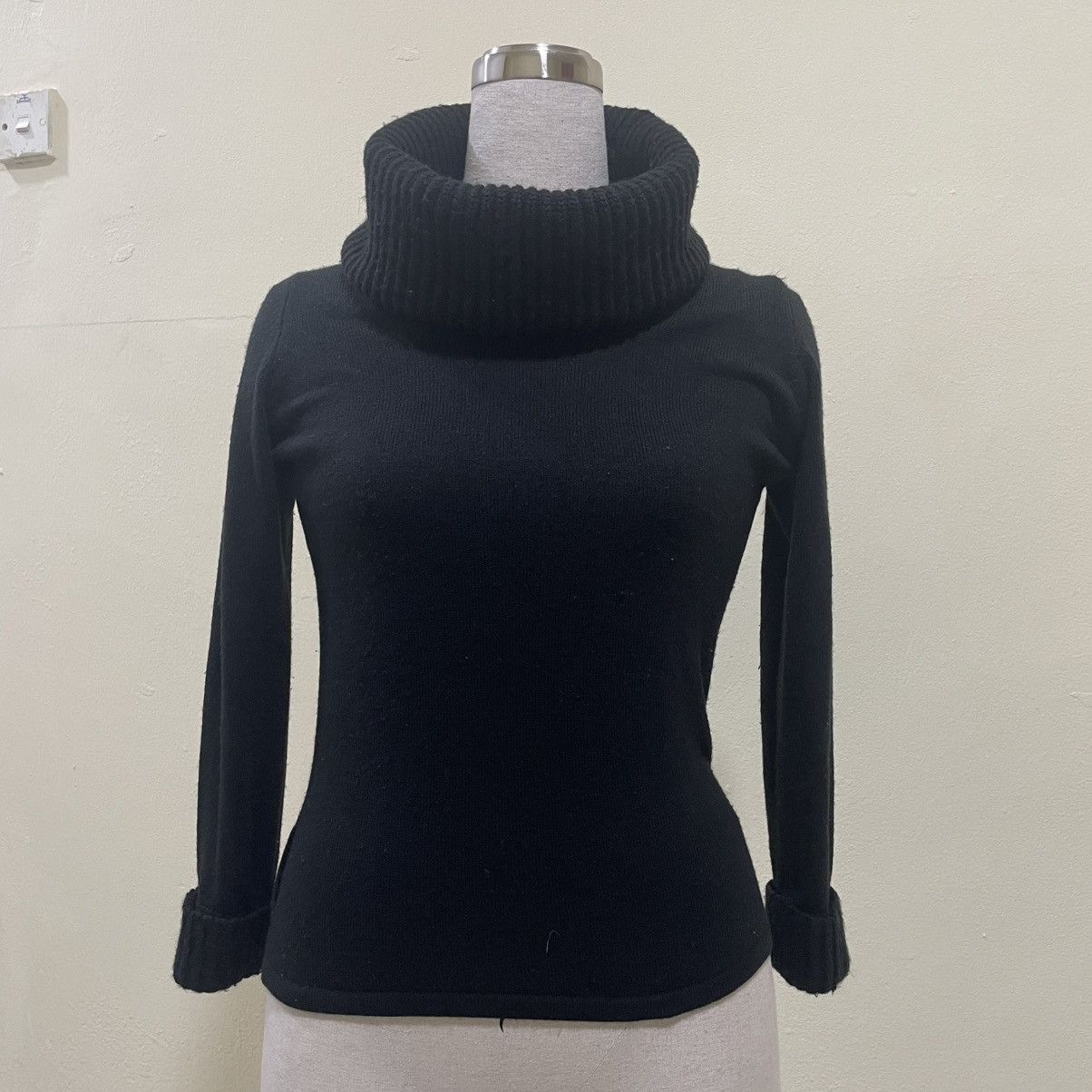 Morgan De Toi Vintage Y2K Morgan De Toi Turtleneck Sweater Size XS / US 0-2 / IT 36-38 - 1 Thumbnail