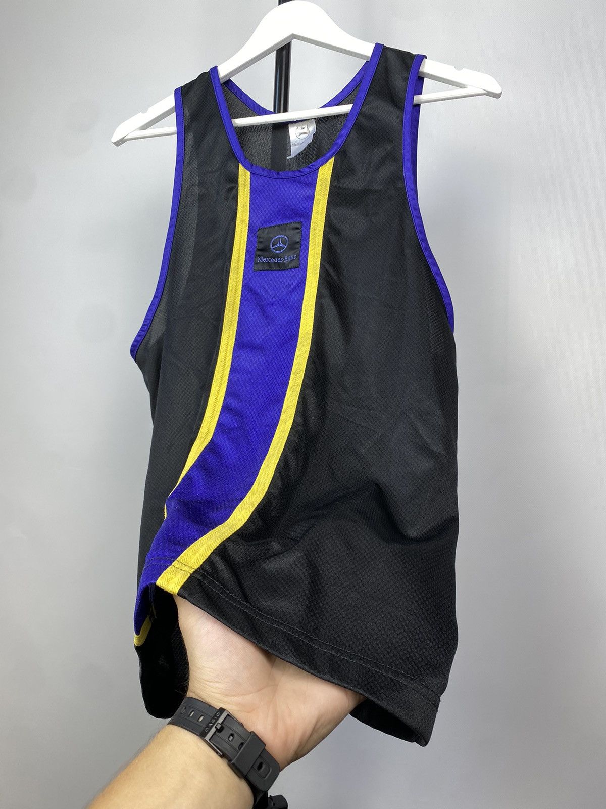 Mercedes-Benz × Vintage Vintage 90s official Mercedes Benz Racing jersey Tank top Size US S / EU 44-46 / 1 - 4 Thumbnail