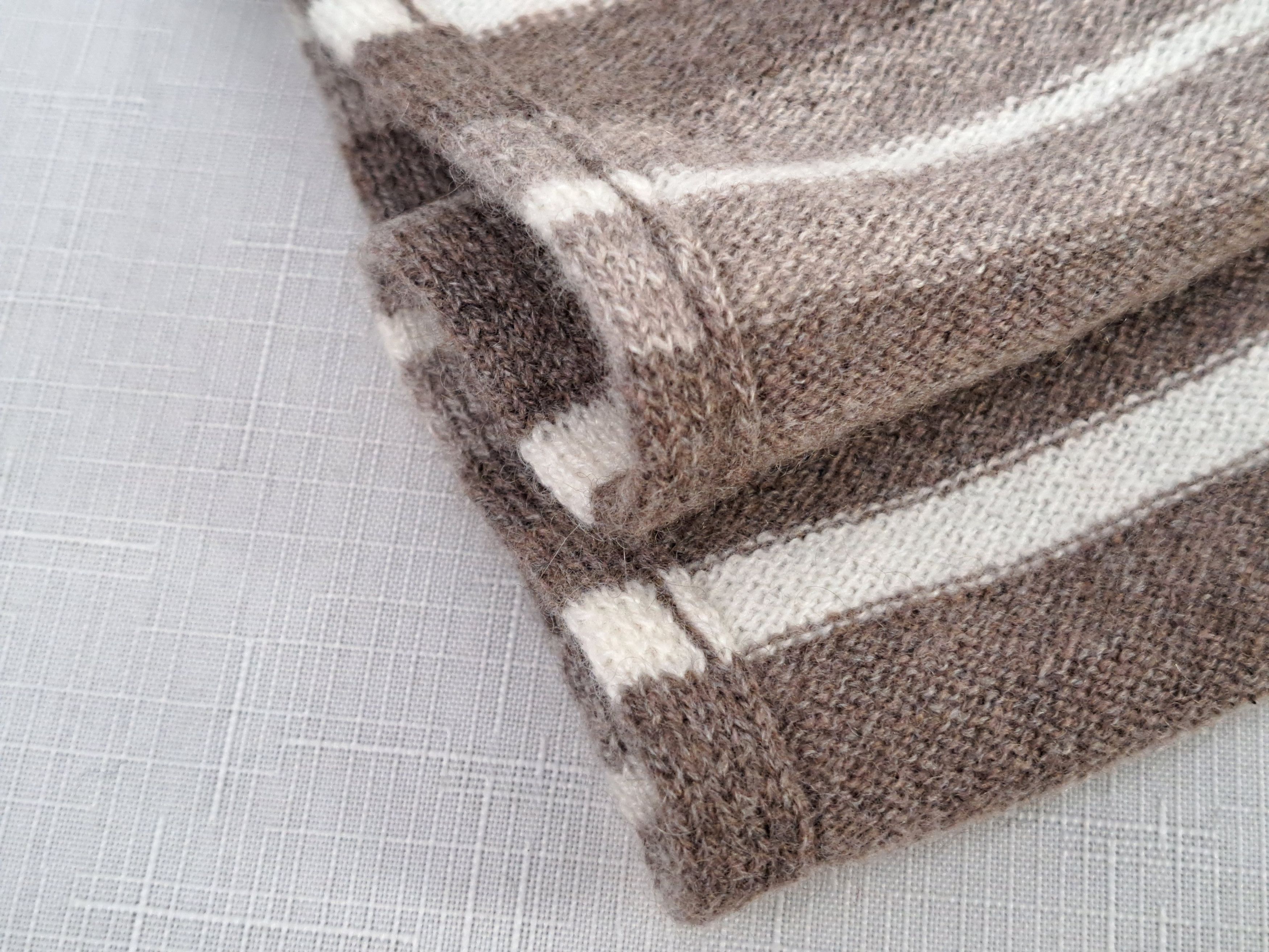 Fedeli Fedeli multicolor stripe pattern cashmere scarf. Size ONE SIZE - 5 Thumbnail