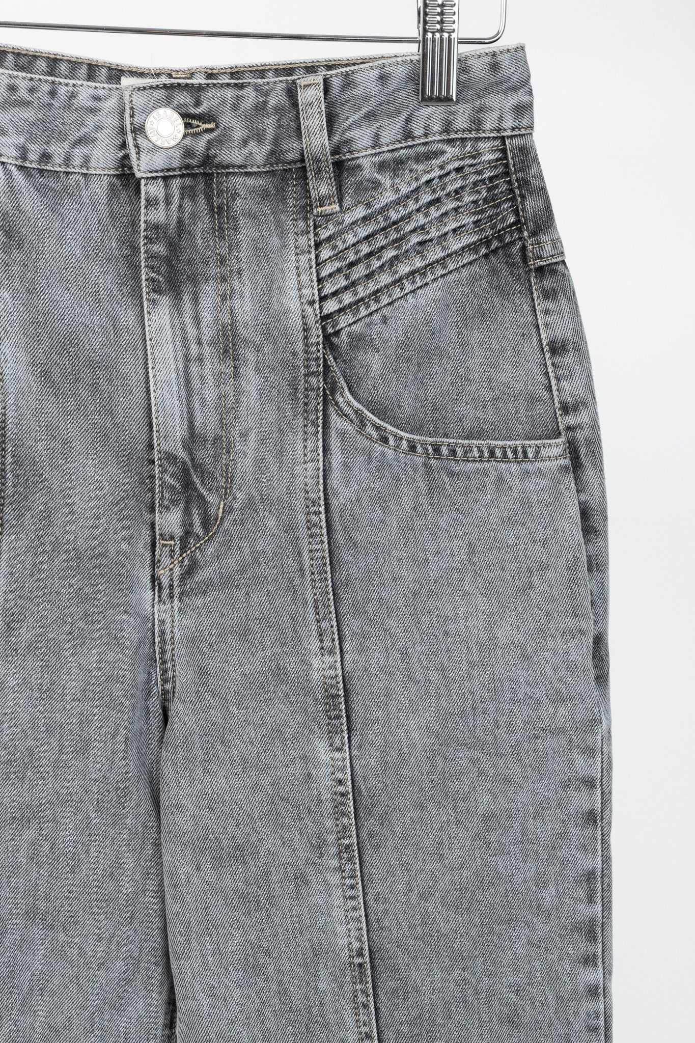 Isabel Marant Etoile Isabel Marant Etoile Henoya Acid-Wash High-Rise Slim Jeans Size 26" / US 2 / IT 38 - 4 Thumbnail