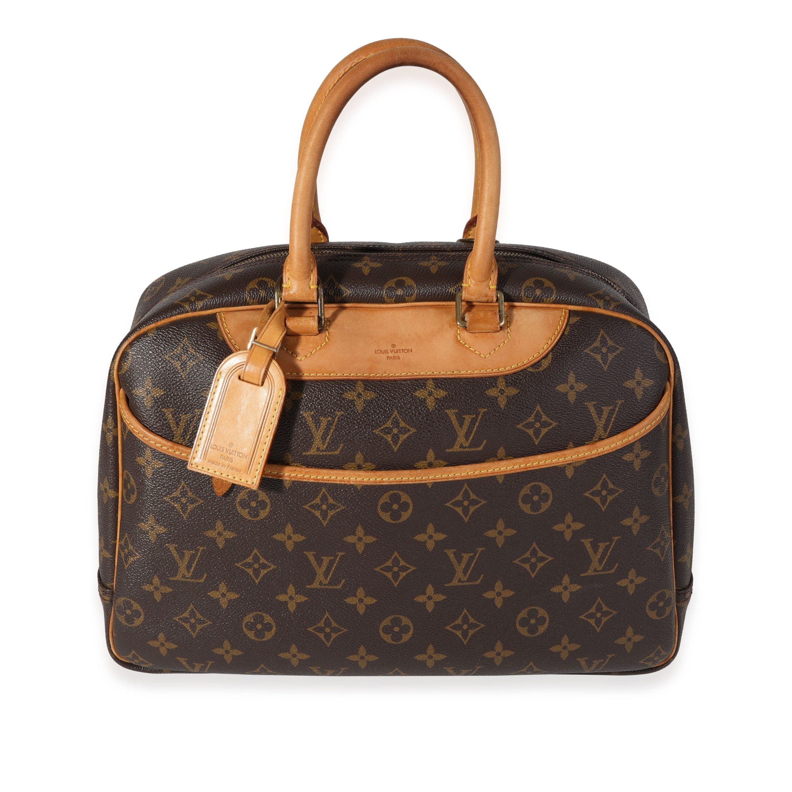 image of Louis Vuitton Monogram Canvas Deauville in Brown, Women's