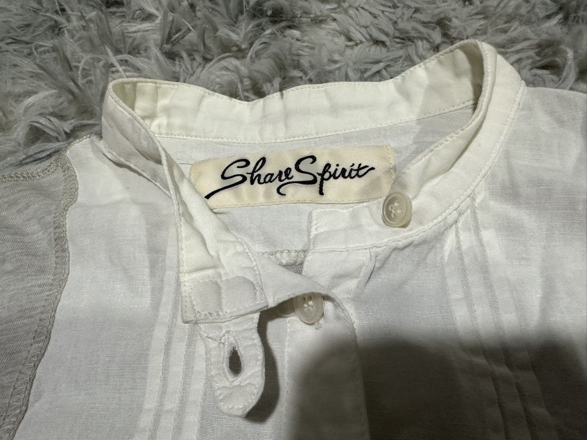 Share Spirit Homme 🔥Y2K Archived Share Spirit Half Button Long Shirt Size US M / EU 48-50 / 2 - 10 Thumbnail