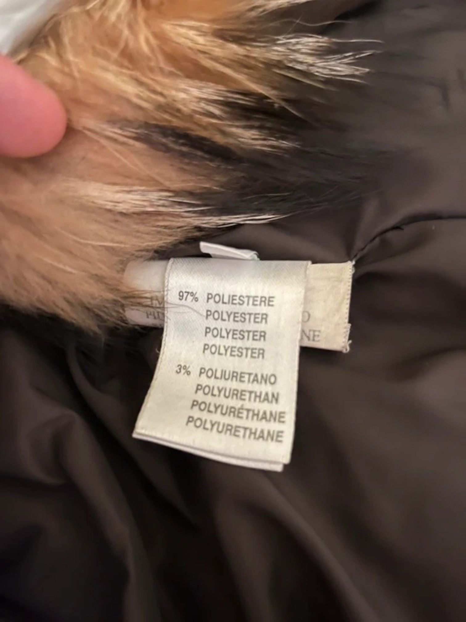 Blumarine Blumarine Brown Puffer Jacket with Fur Trim, Made in Italy Size M / US 6-8 / IT 42-44 - 5 Thumbnail