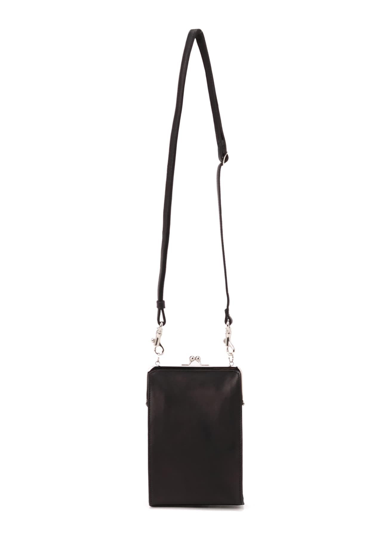 Yohji Yamamoto Yohji Yamamoto Femme - GOAT SKIN SMARTPHONE SHOULDER CASE Size ONE SIZE - 6 Thumbnail