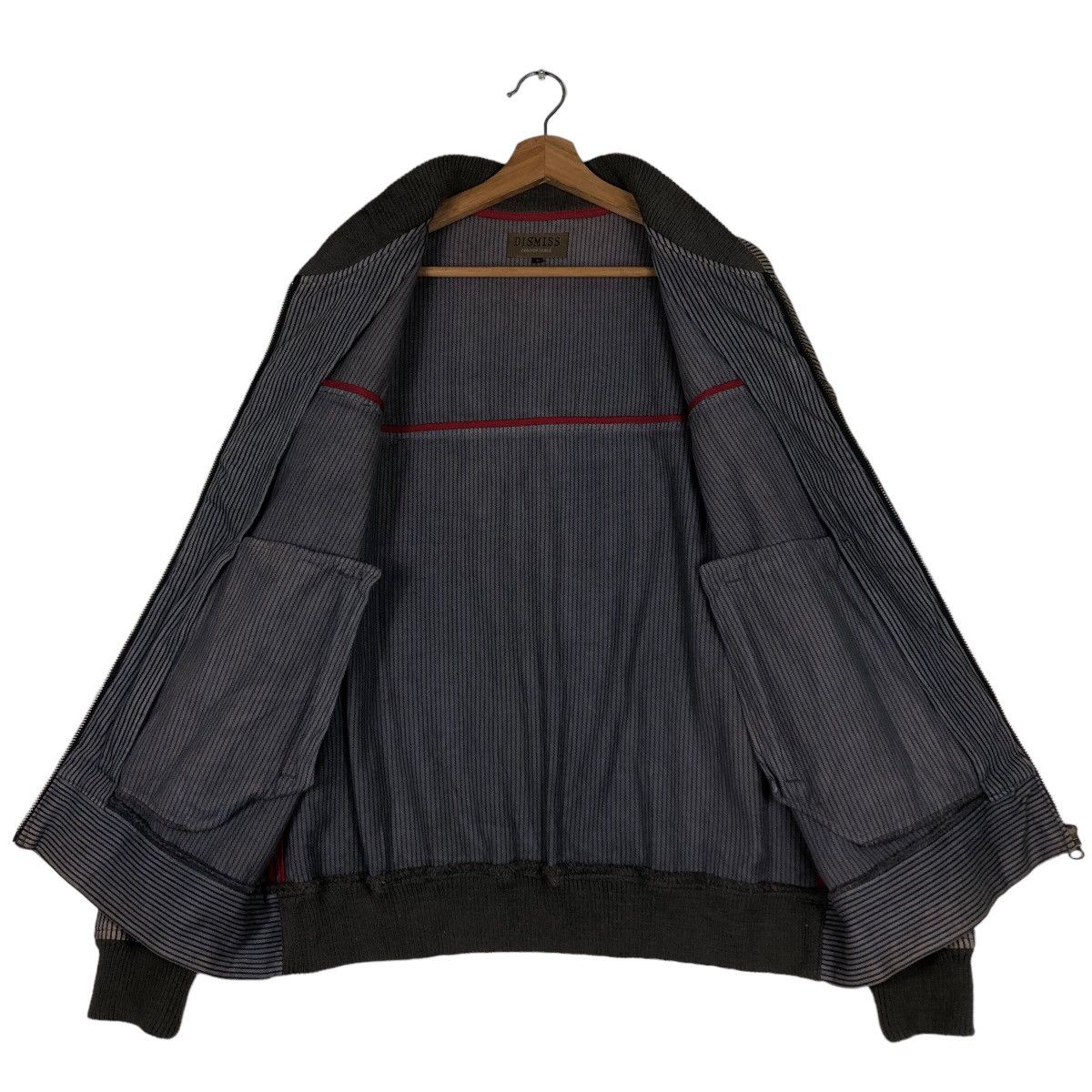 Japanese Brand 🔥Vtg Herringbone Bomber Jacket Dismiss Issey Miyake Size US M / EU 48-50 / 2 - 11 Thumbnail
