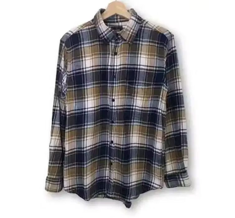 image of Field Eye Plaid Tartan Flannel Shirt, Men's (Size Large)