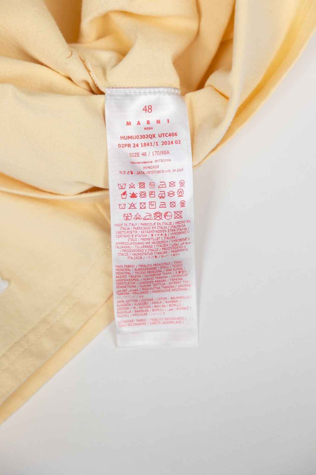 Marni Marni Layered Tee Size US M / EU 48-50 / 2 - 8 Thumbnail
