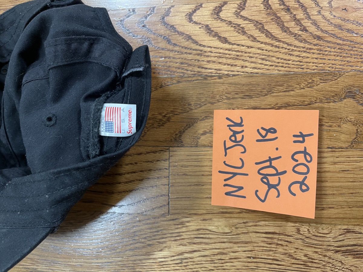 Supreme Supreme Black 5 Panel Hat Cap Size One Size Size ONE SIZE - 7 Thumbnail