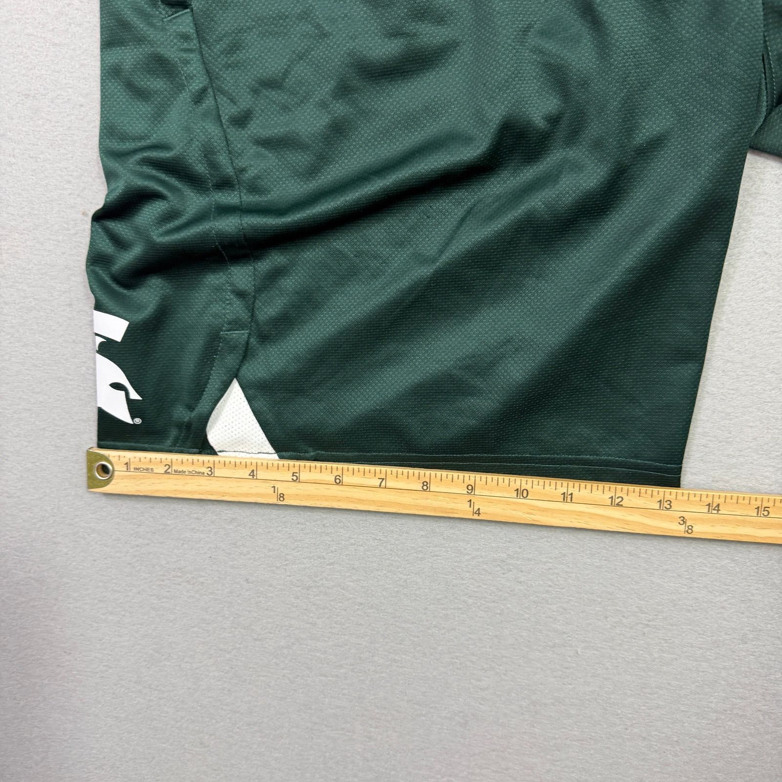 Nike Nike Michigan State Spartans Shorts Men's Large Green Size US 32 / EU 48 - 12 Thumbnail