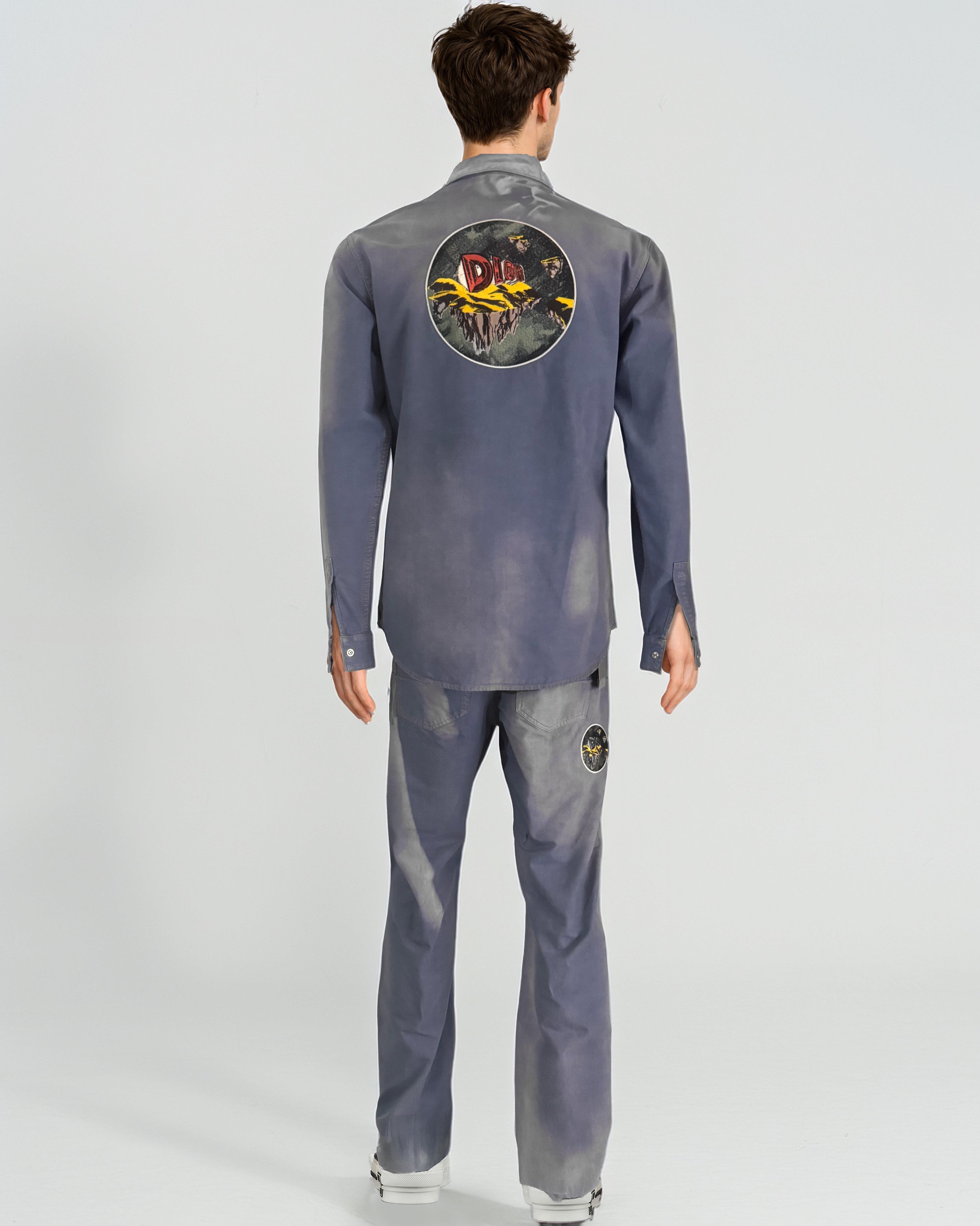 Dior Astro Embroidered Patch Denim Suits Size US M / EU 48-50 / 2 - 2 Thumbnail