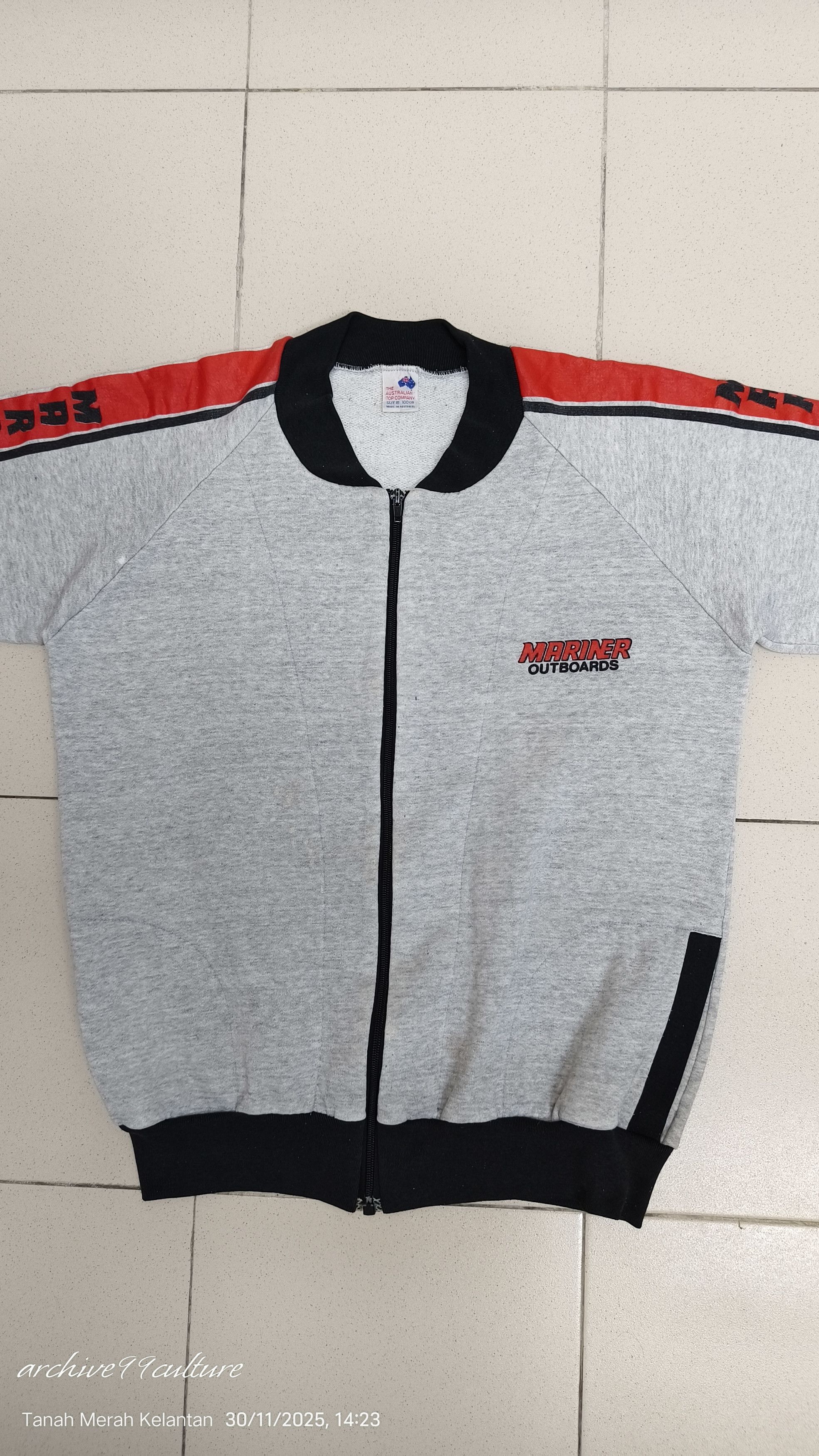 Vintage Vintage 80's Mariner Outboards merch trainer jacket Size US M / EU 48-50 / 2 - 10 Thumbnail