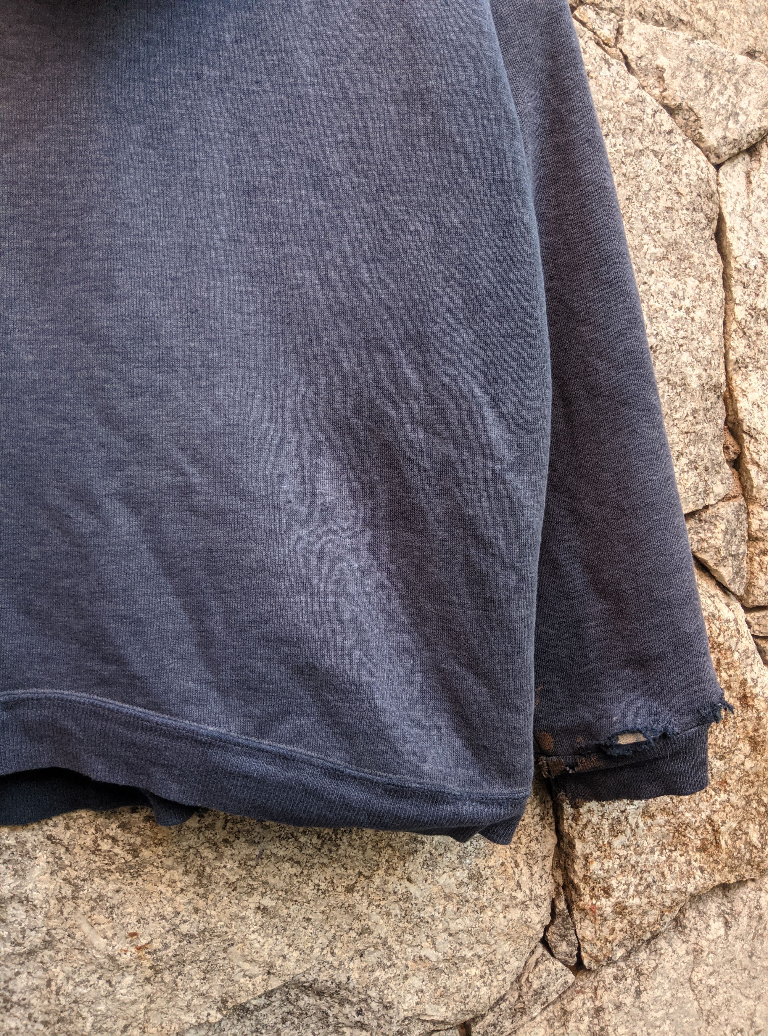 Vintage Vintage 60s thrashed hoodie thermal sun fade distressed Size US M / EU 48-50 / 2 - 10 Thumbnail