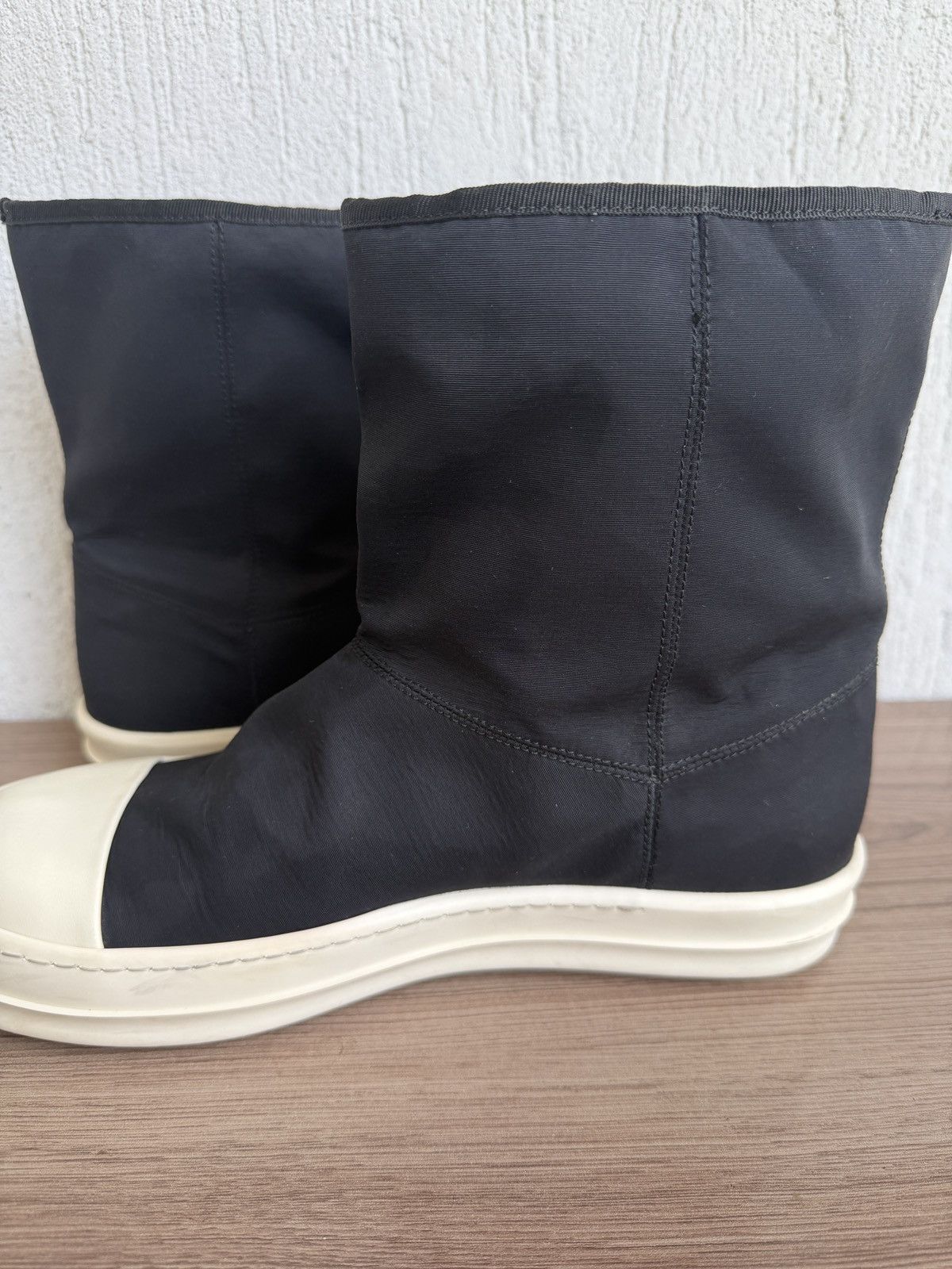 Rick Owens Drkshdw nylon ugg ankle boots ramones Size US 9.5 / EU 42-43 - 12 Thumbnail