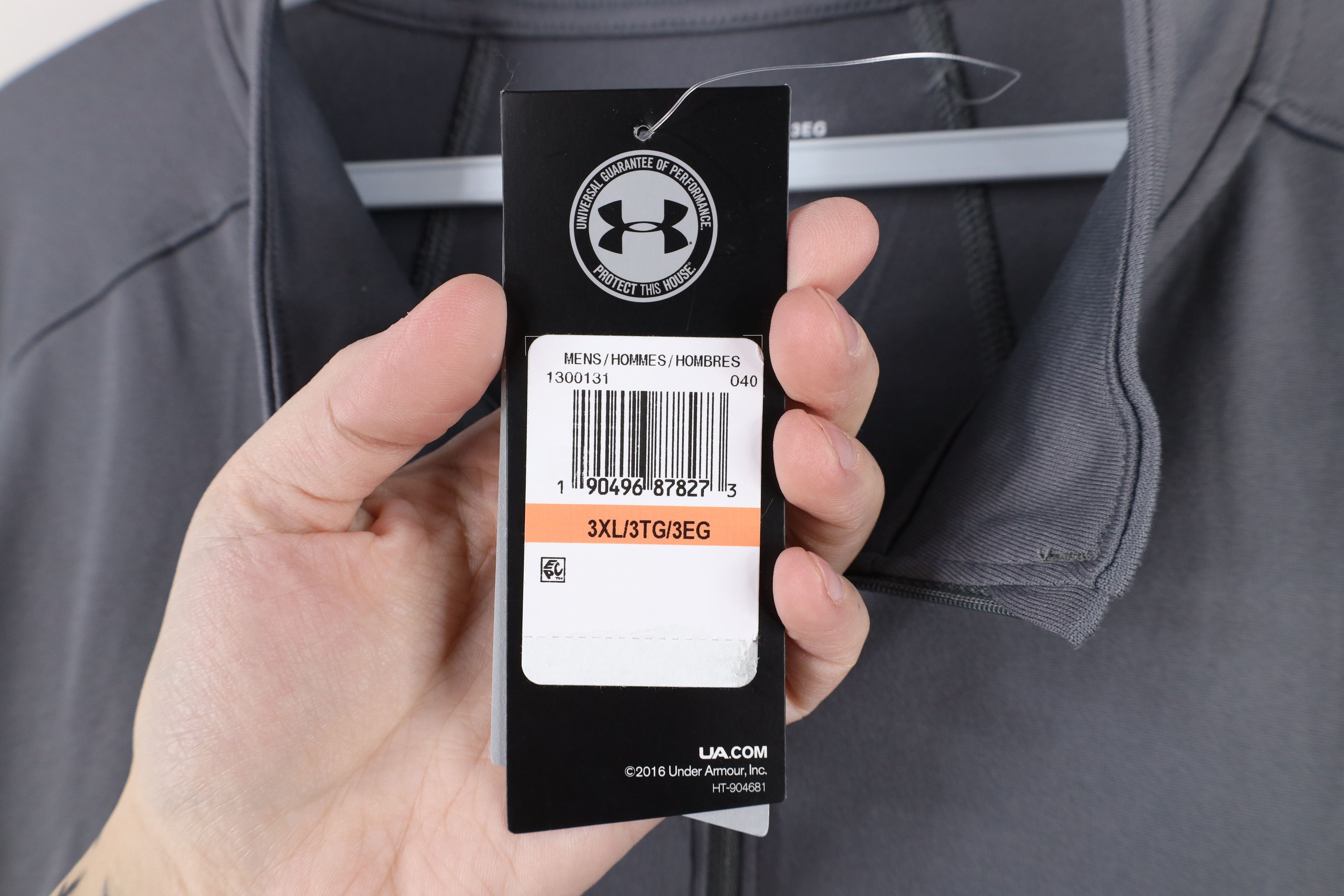 Under Armour × Vintage New Under Armour Lightweight Half Zip Pullover Jacket Size US XXL / EU 58 / 5 - 7 Thumbnail