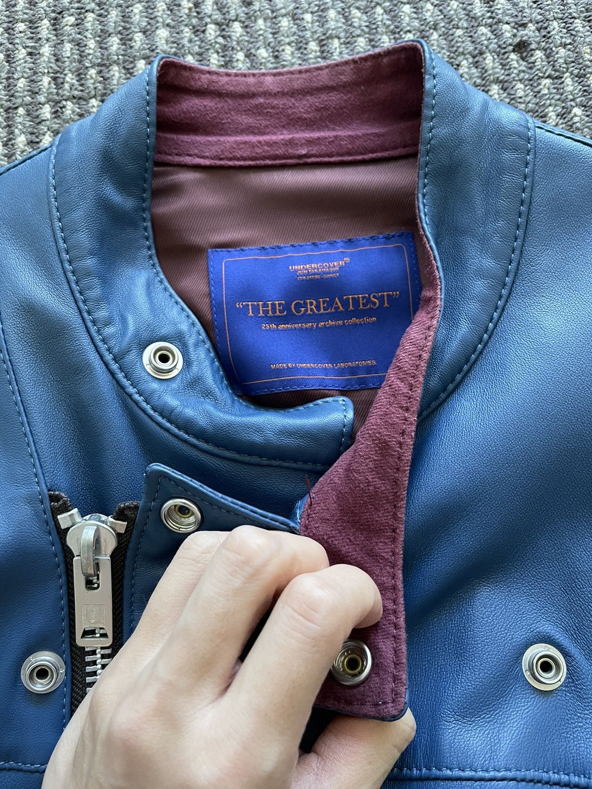 Undercover 16SS Leather Jacket Size US M / EU 48-50 / 2 - 4 Thumbnail