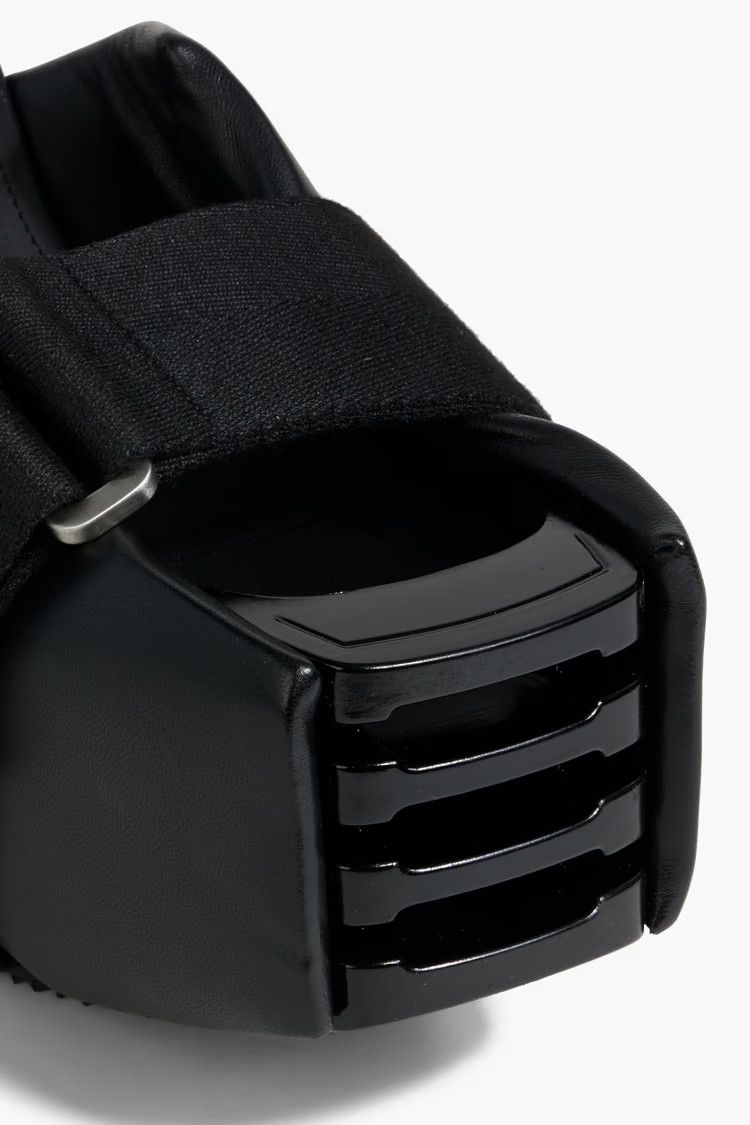 Rick Owens o1y0126 Ankle Strap Sandals in Black Size US 9 / IT 39 - 3 Thumbnail