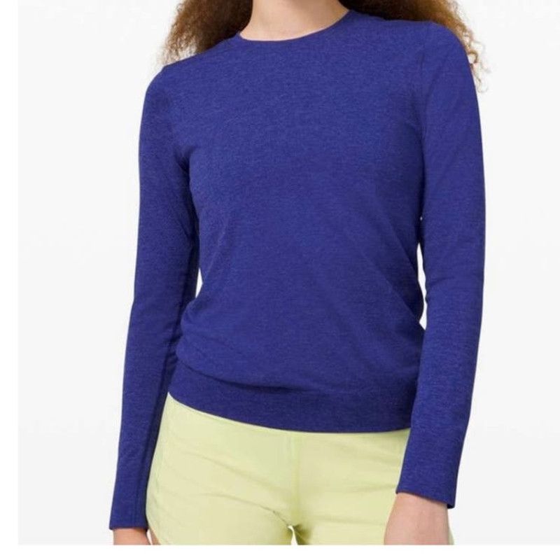 Lululemon Lululemon Swiftly Breathe Long sleeve Women Blue SZ 4