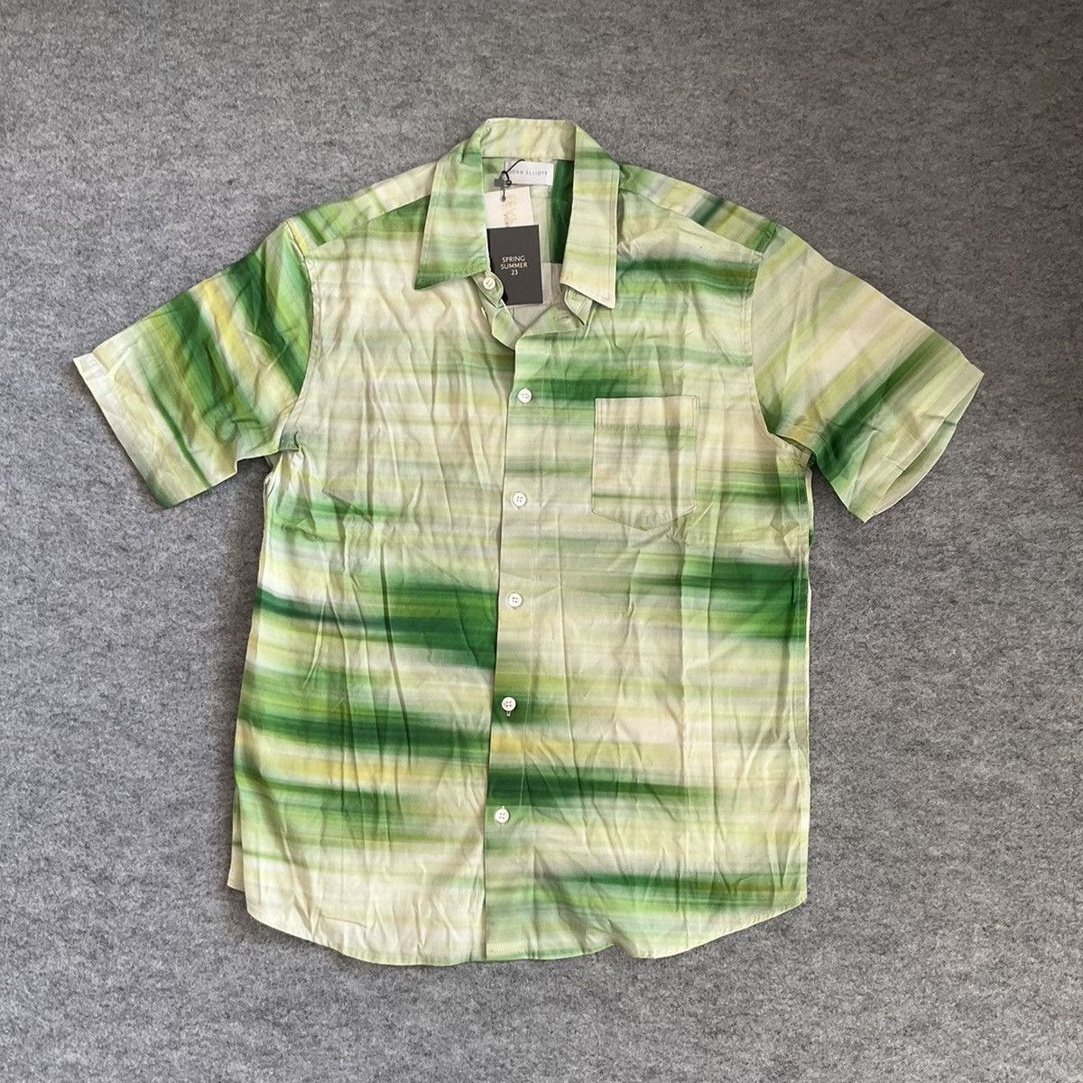 John Elliott John Elliott Motion Meadow Button Up Short Sleeve Size US XS / EU 42 / 0 - 1 Thumbnail