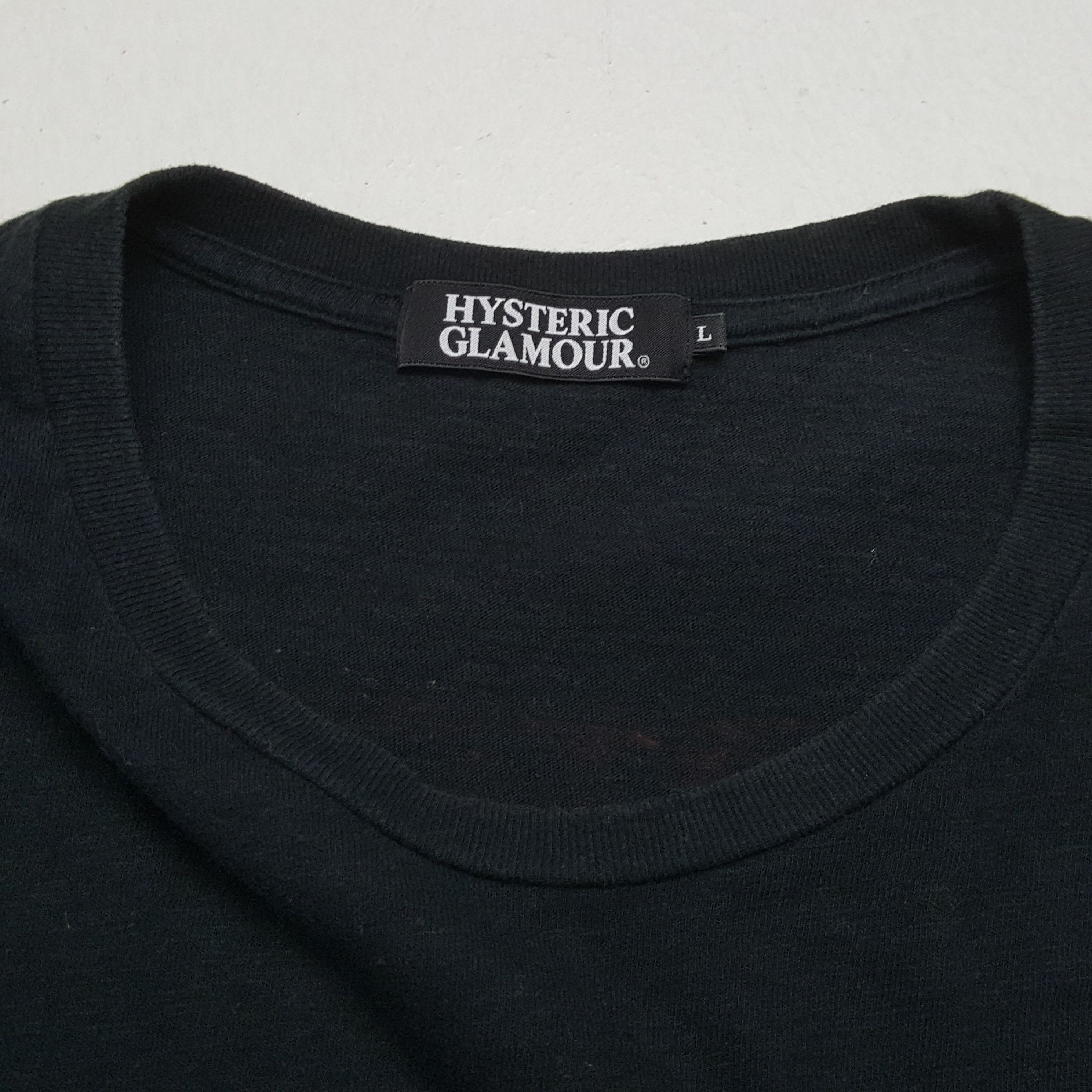 Hysteric Glamour × Japanese Brand × Vintage Vintage HYSTERIC GLAMOUR Japanese Fashion Brand T-Shirts Size US L / EU 52-54 / 3 - 8 Thumbnail
