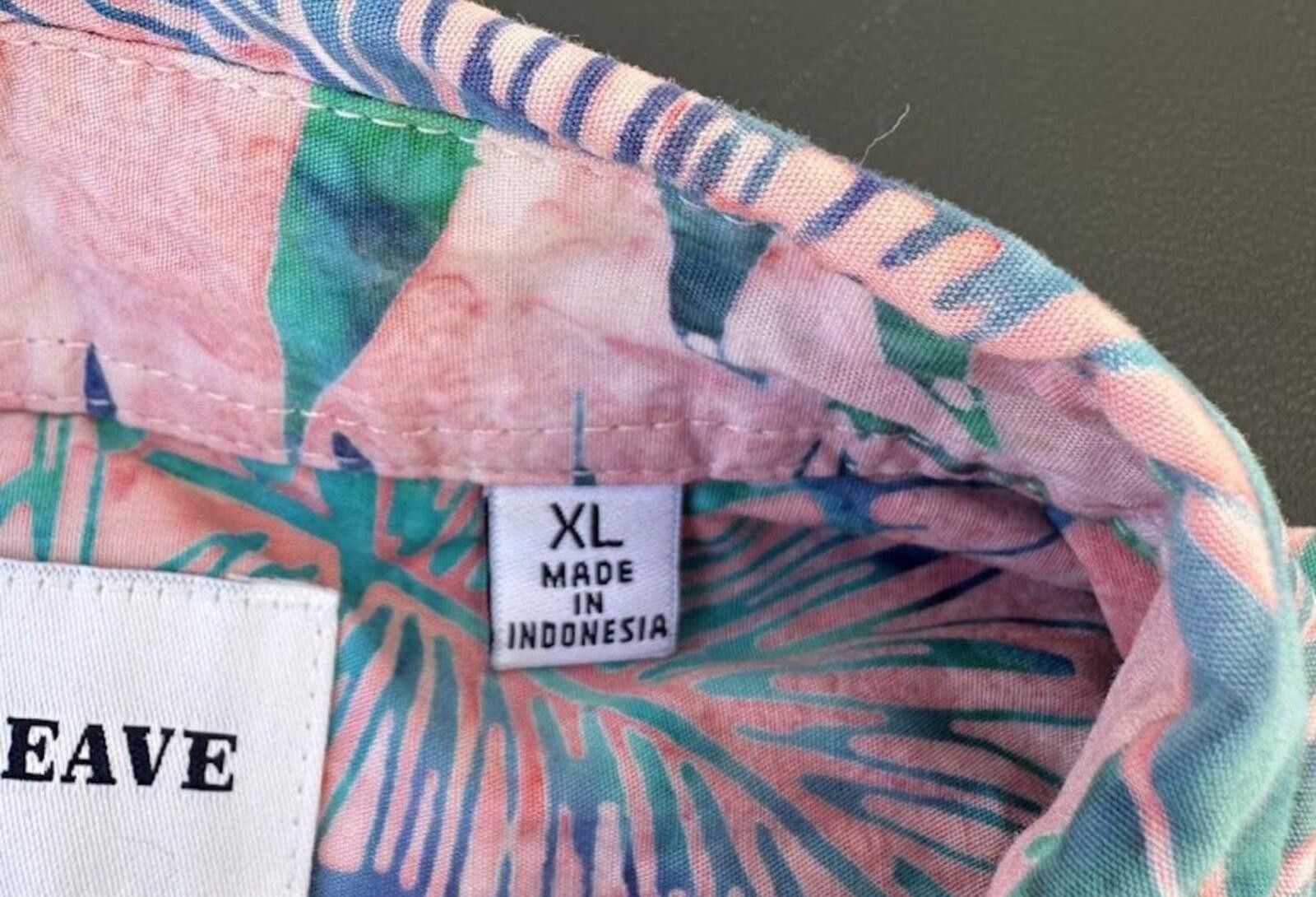 Shore Leave Shore Leave Tropical Palm Camp Shirt XL Size US XL / EU 56 / 4 - 4 Thumbnail