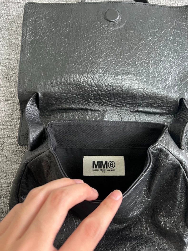 Maison Margiela maison margiela Round Cake Wrapped Litchi Peel bag 2506-Nex Size ONE SIZE - 4 Thumbnail