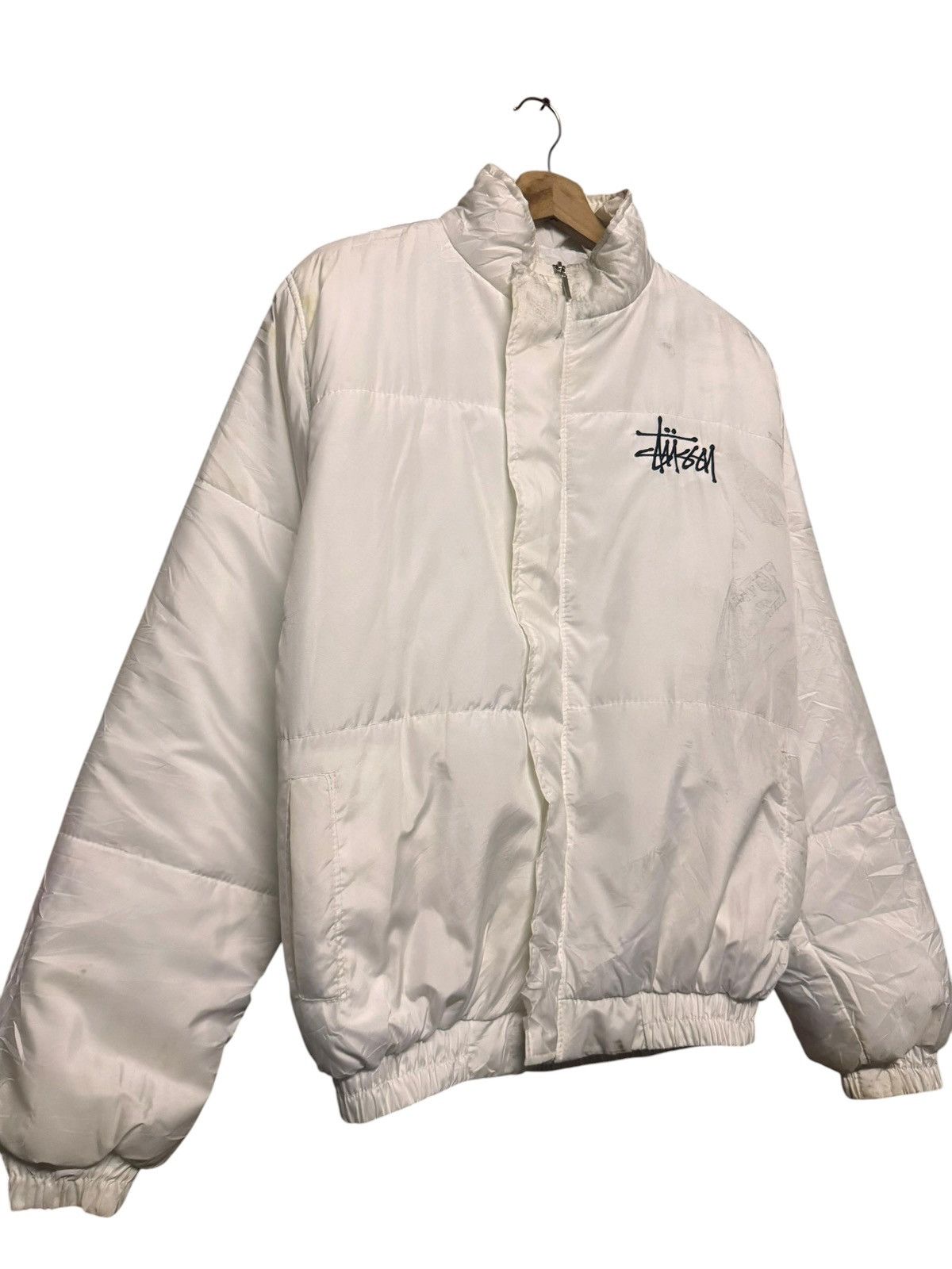 Stussy Stussy Og Logo Puffer Bomber Jacket Size US M / EU 48-50 / 2 - 5 Thumbnail
