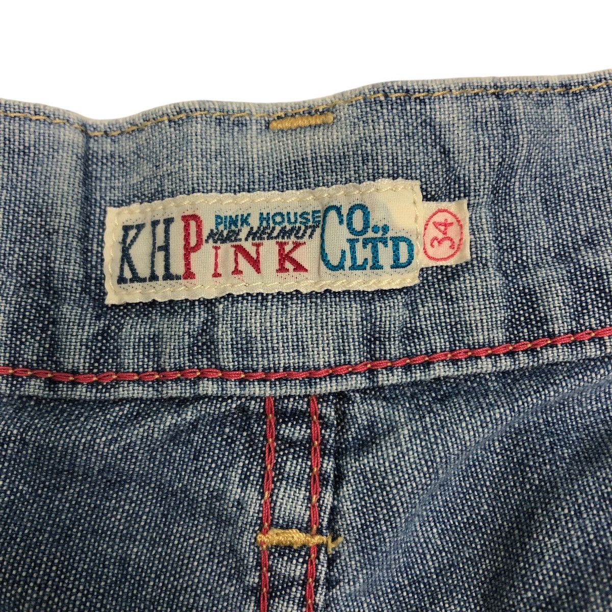 Japanese Brand 📌Vintage Denim Jeans Pink House Karl Helmut Japan Size 32" / US 10 / IT 46 - 22 Thumbnail
